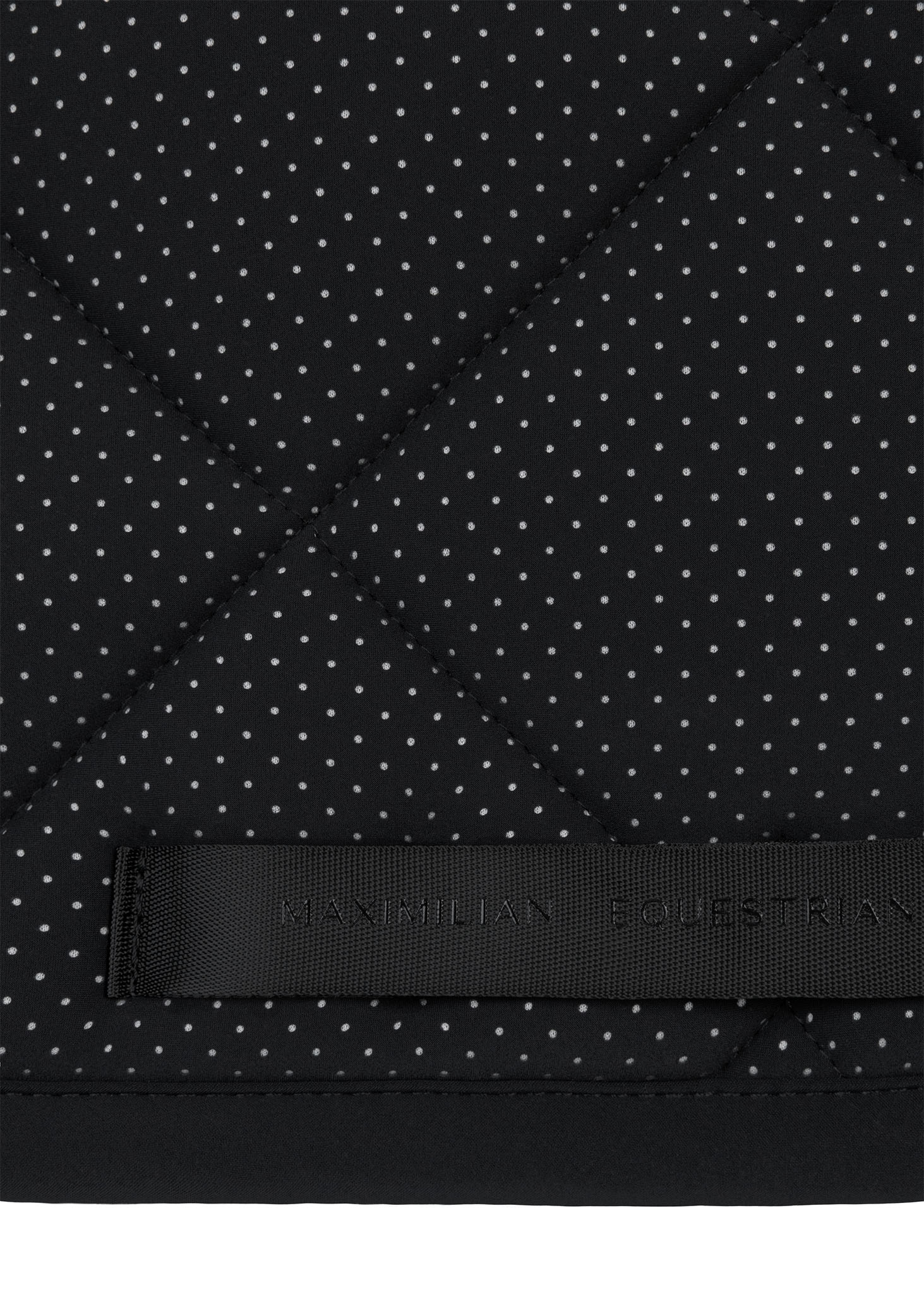Aeris Dressage Saddle Pad (Black) - Image 4
