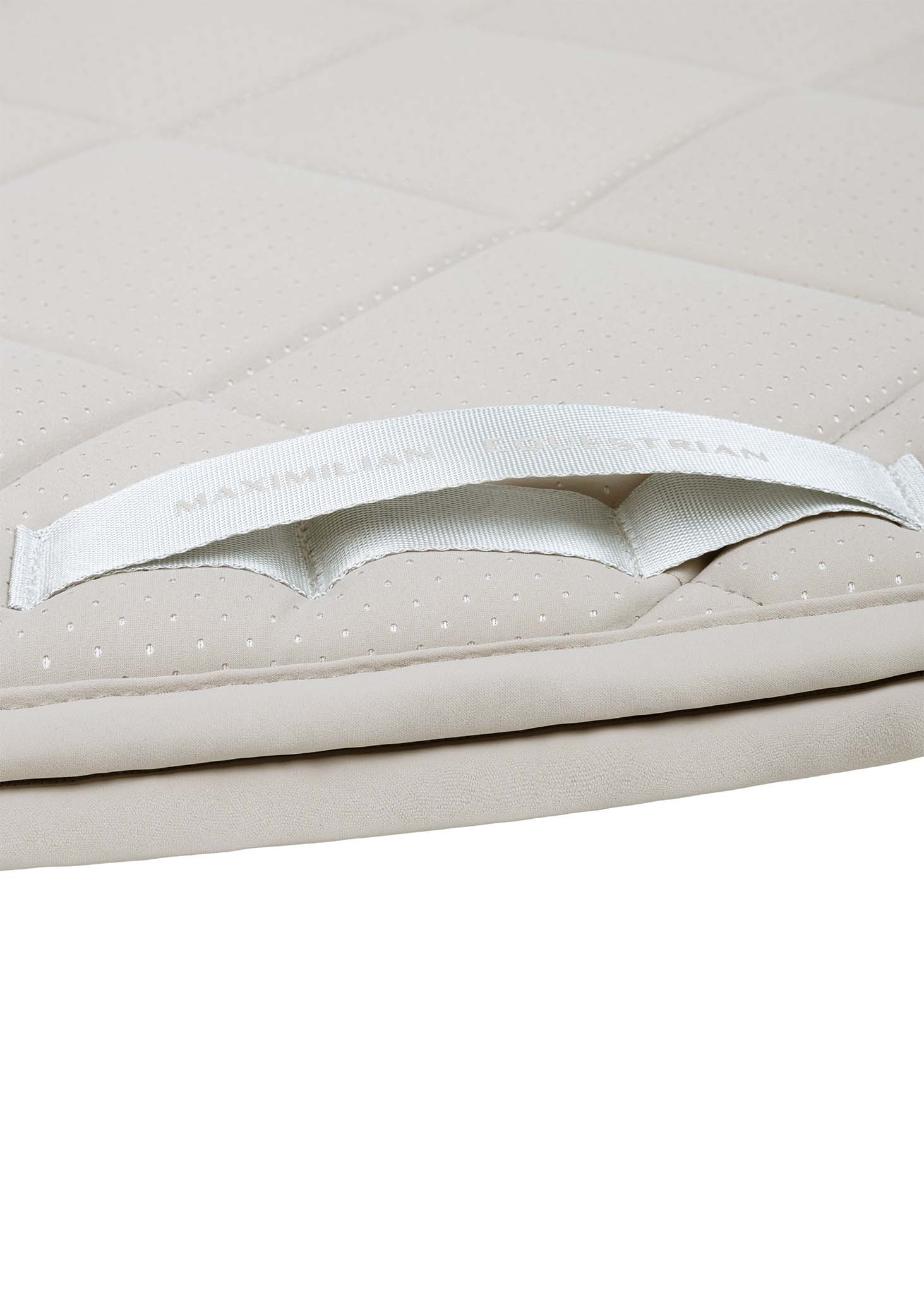 Aeris Jumping Saddle Pad (Soft Taupe) - Image 7