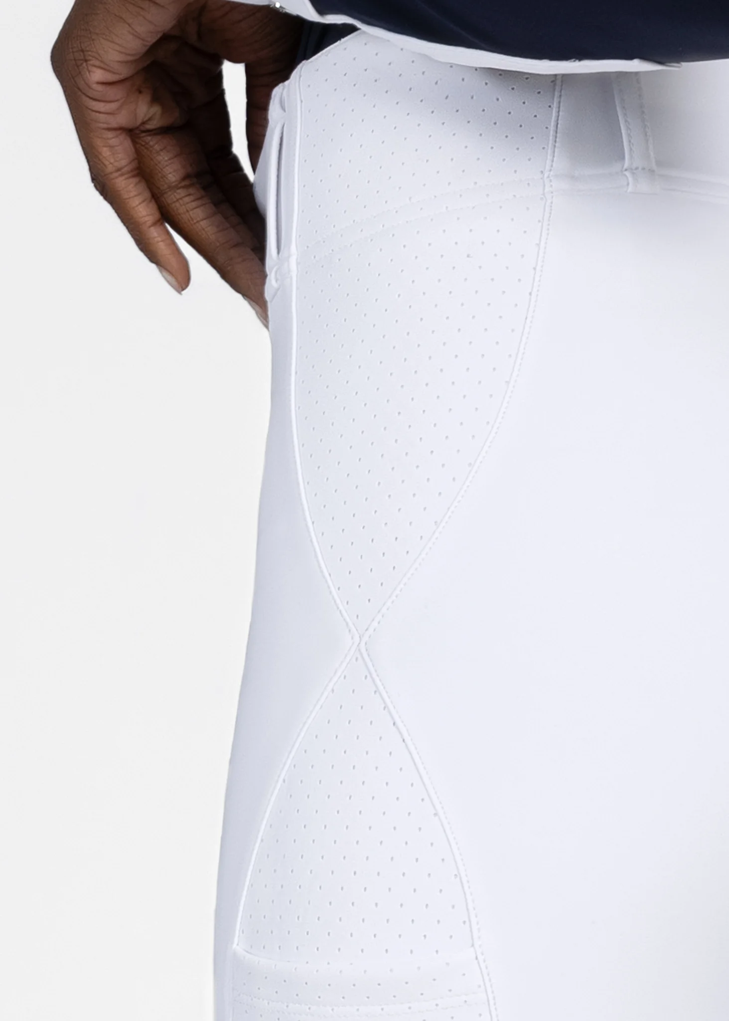 Aero Breeches (White/Gold) - Image 4
