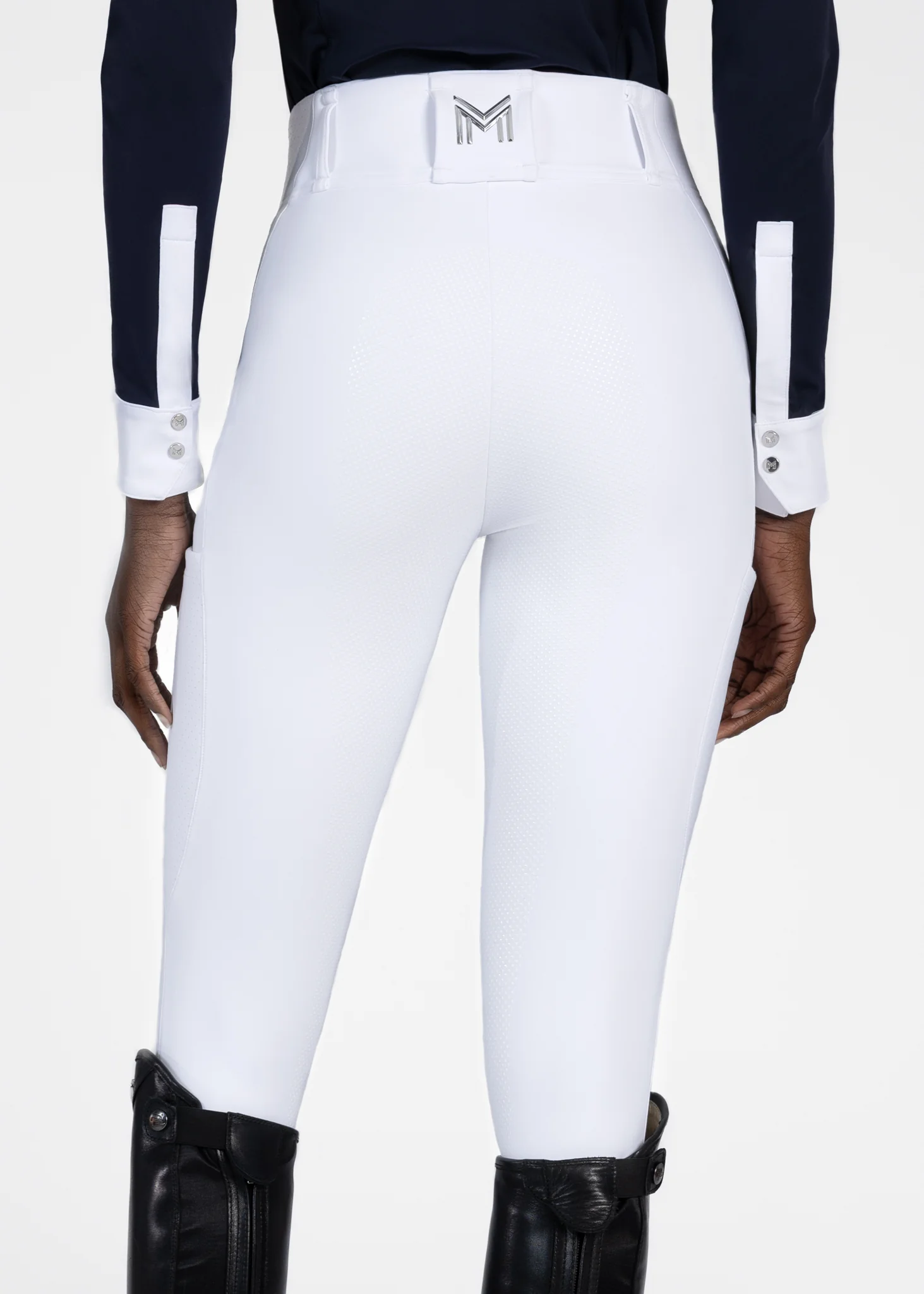Aero Breeches (White/Silver) - Image 4