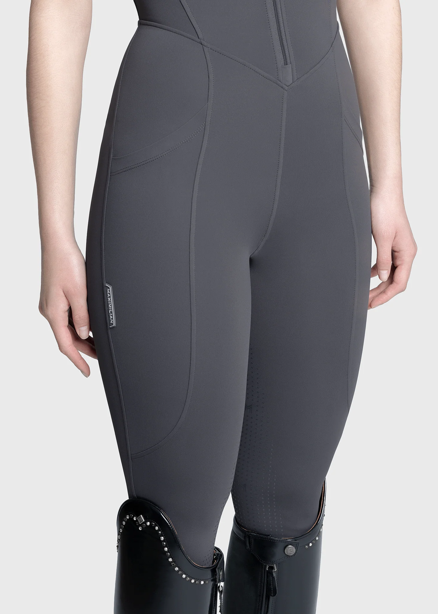 Air-Tech Riding Jumpsuit (Graphite) - Image 9