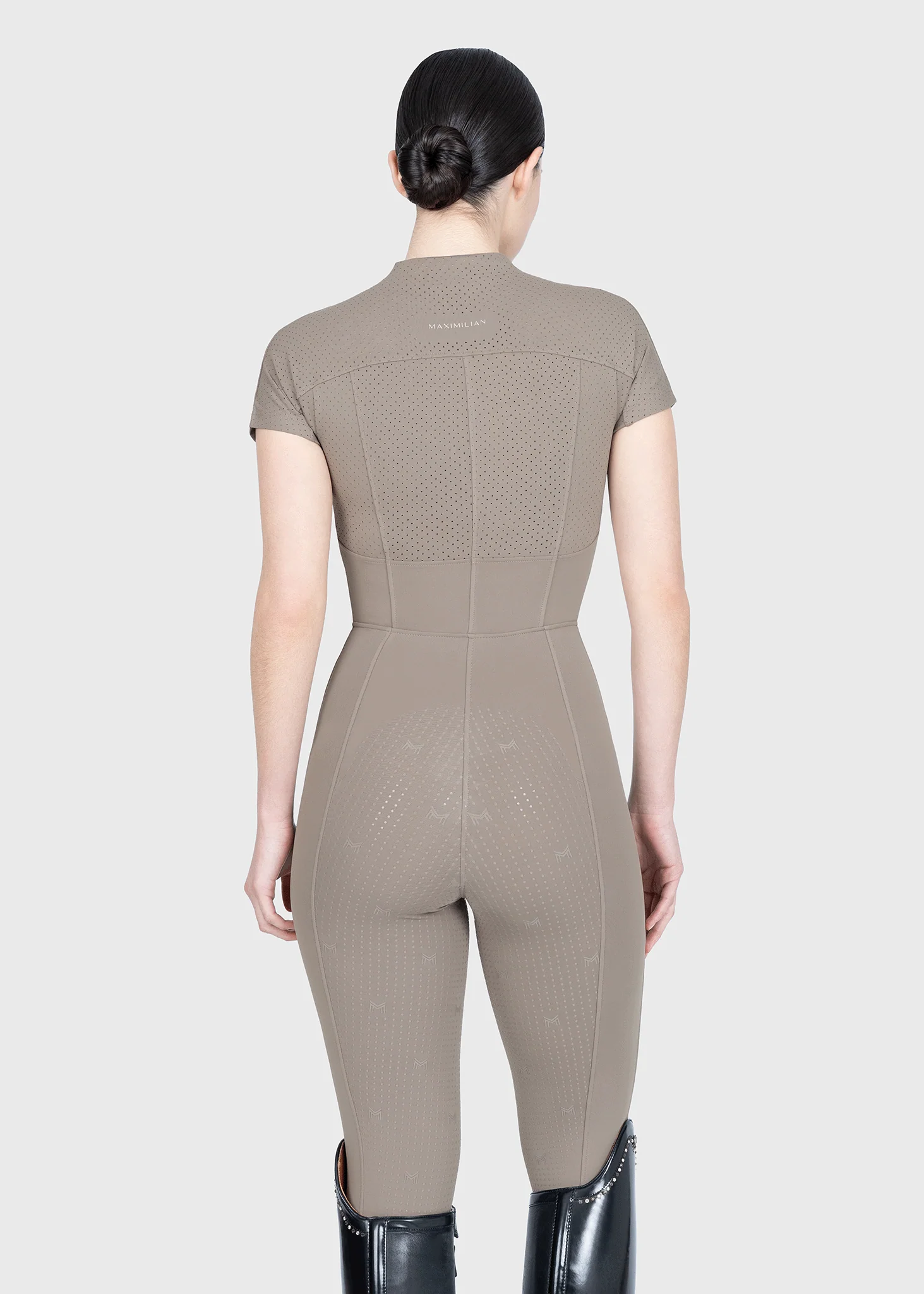 Air-Tech Riding Jumpsuit (Taupe) - Image 5