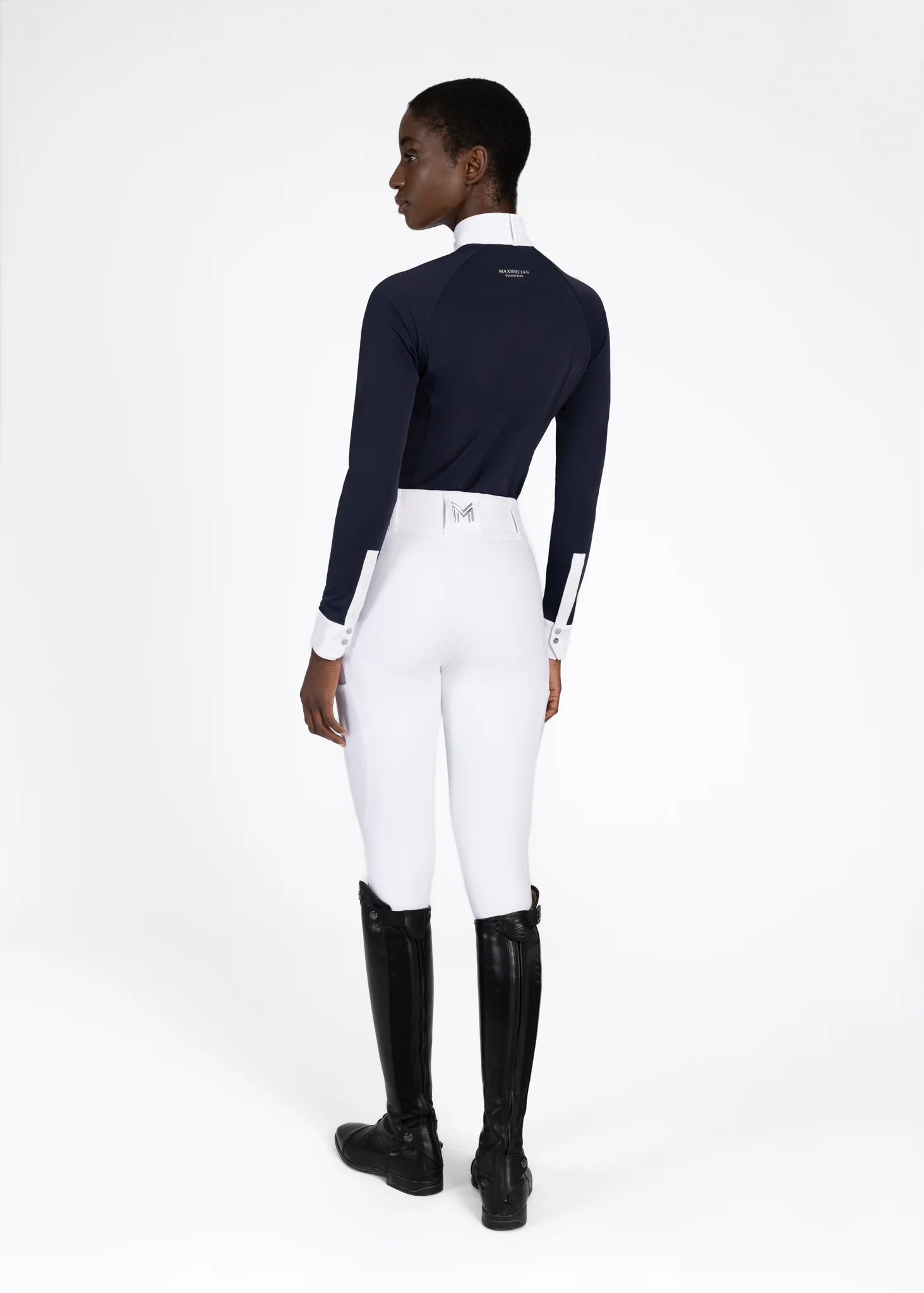 Aira Long Sleeve Show Shirt (Navy) - Image 9