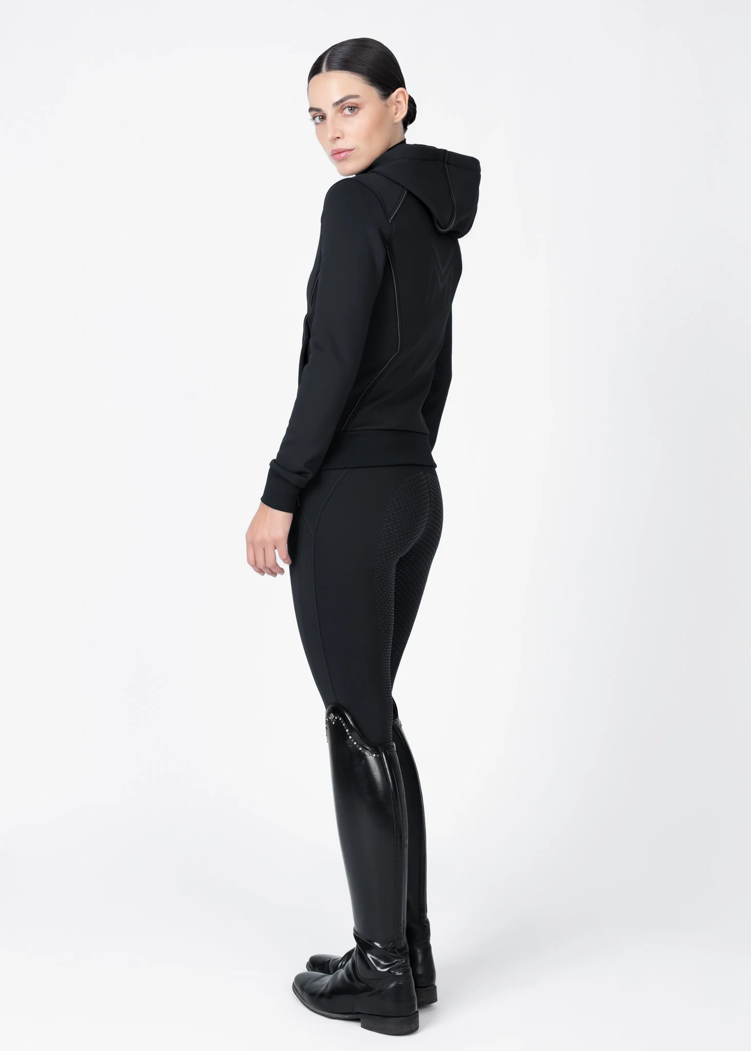 Arctic Zip Hoodie (Black) - Image 12