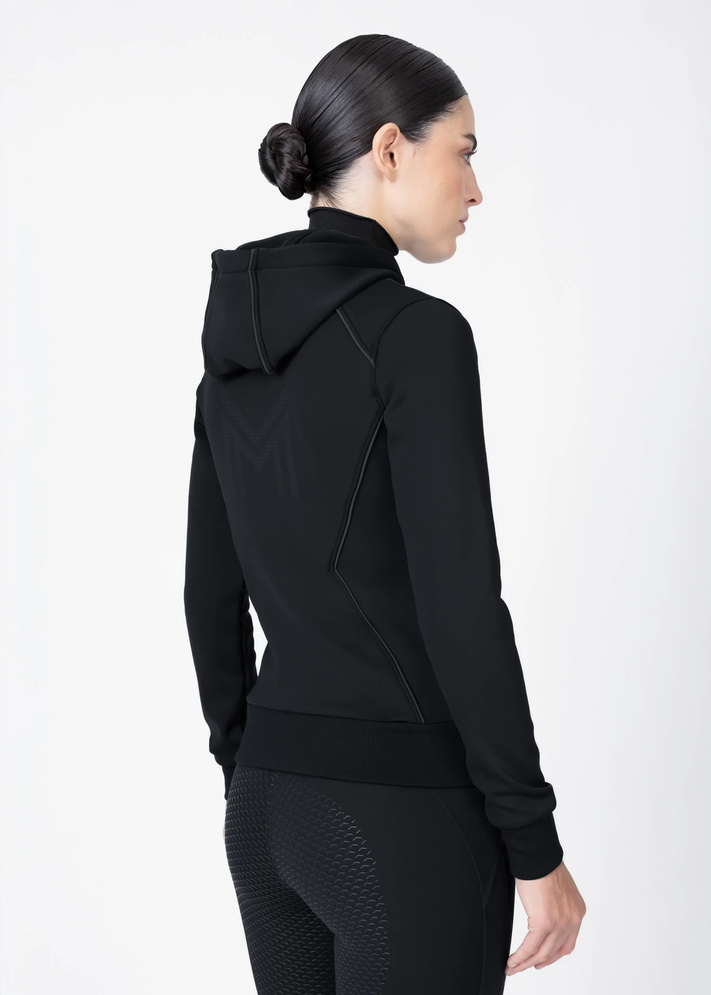 Arctic Zip Hoodie (Black) - Image 4