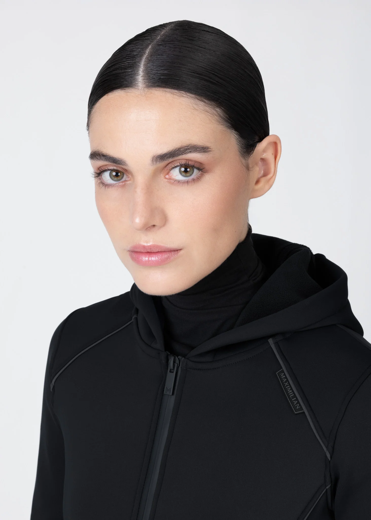 Arctic Zip Hoodie (Black) - Image 8
