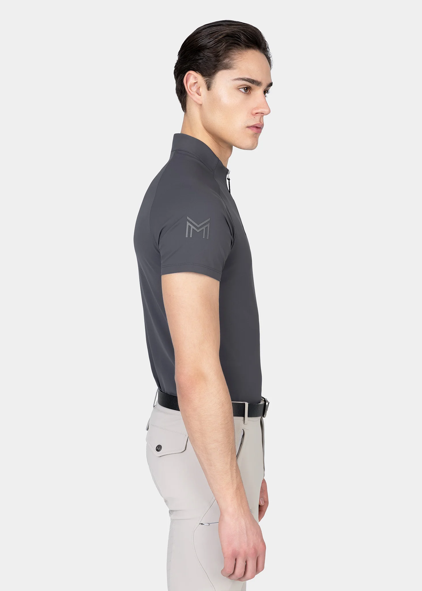 Code Short Sleeve Base Layer (Graphite) - Image 5
