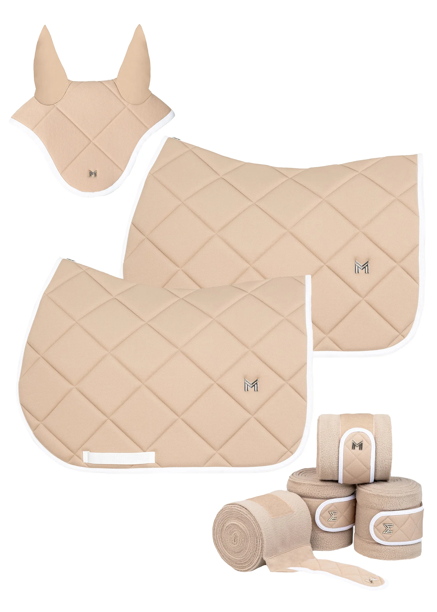 Crew Jumping Saddle Pad (Beige) - Image 5