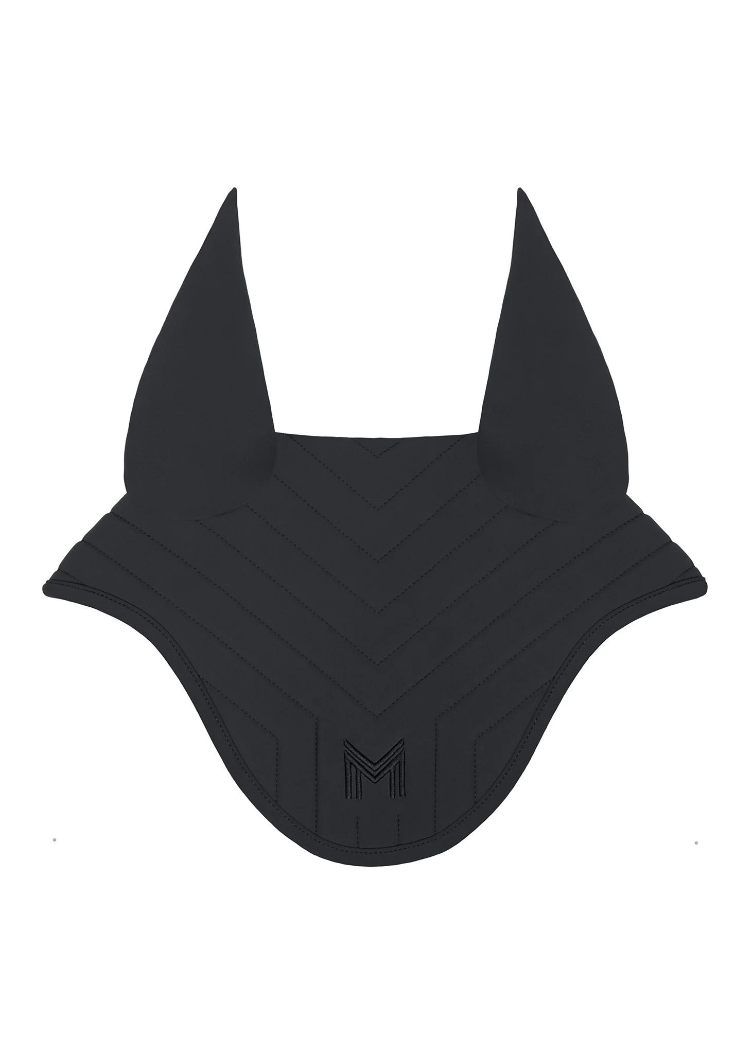 Delta Ear Bonnet (Black)