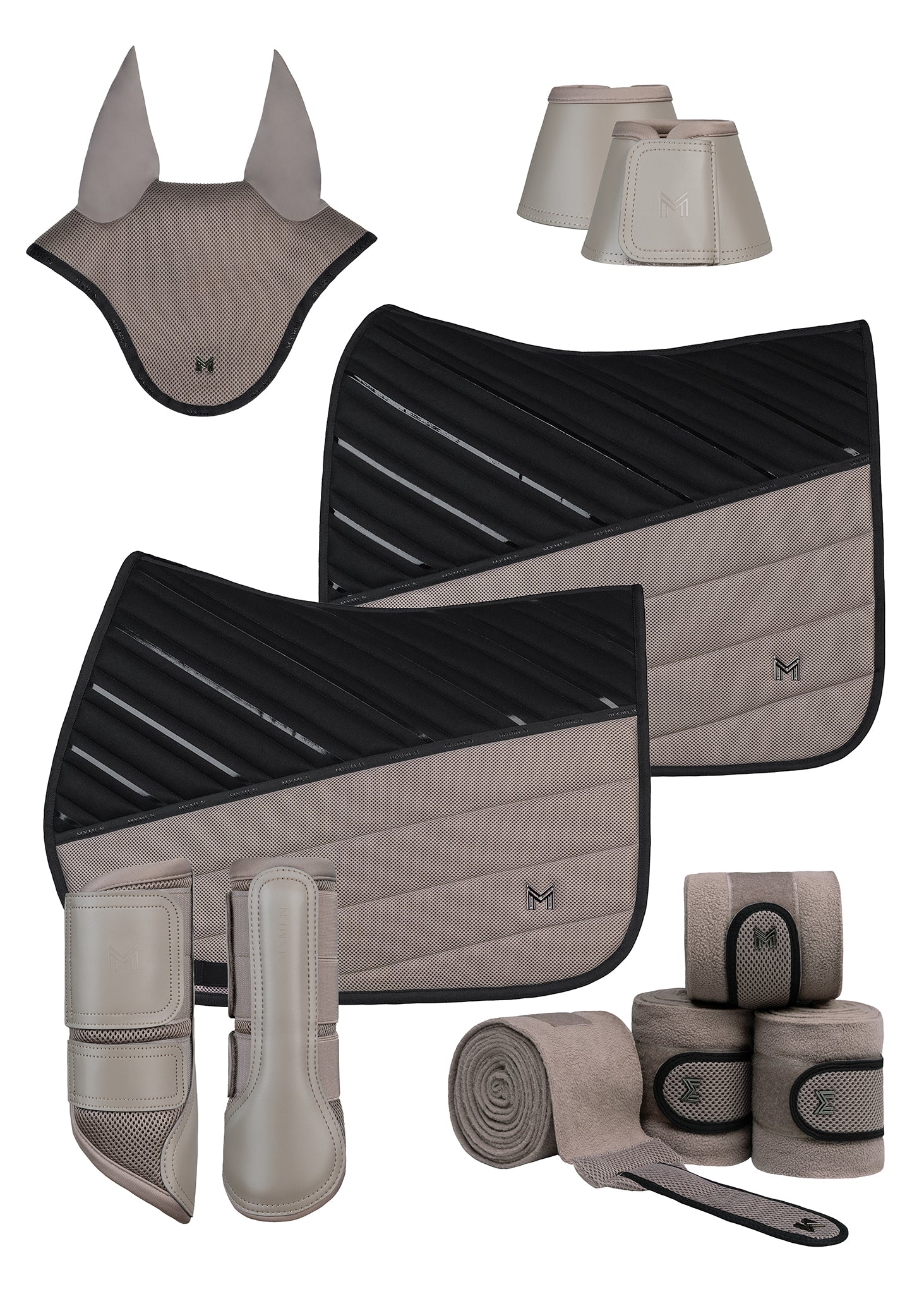 Ego Jumping Saddle Pad (Taupe) - Image 8