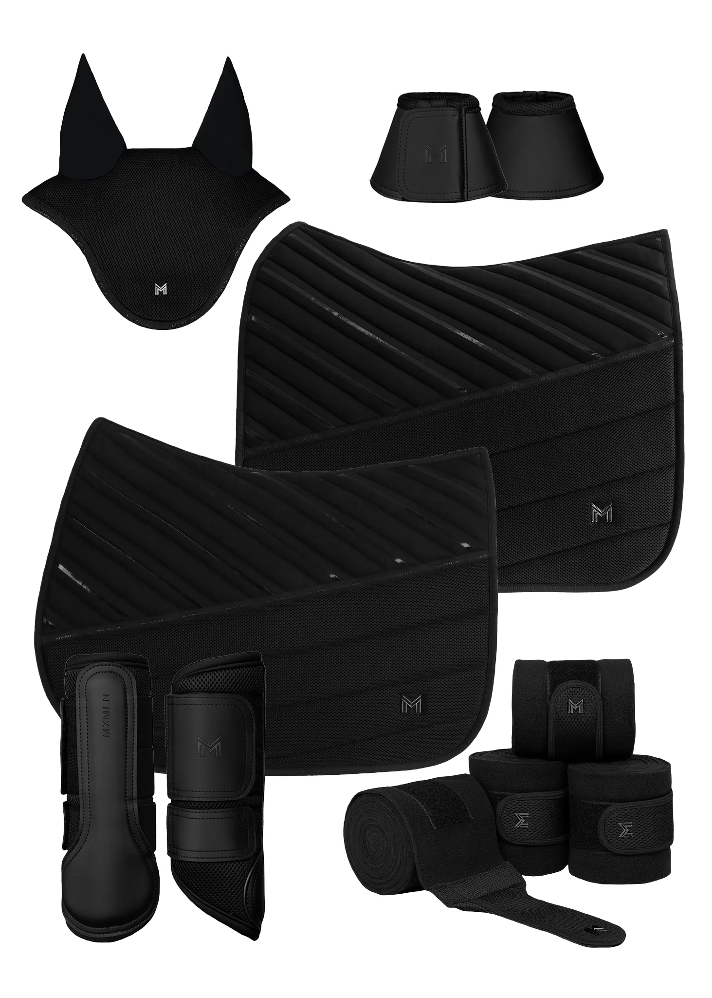 Ego Jumping Saddle Pad (Black) - Image 8