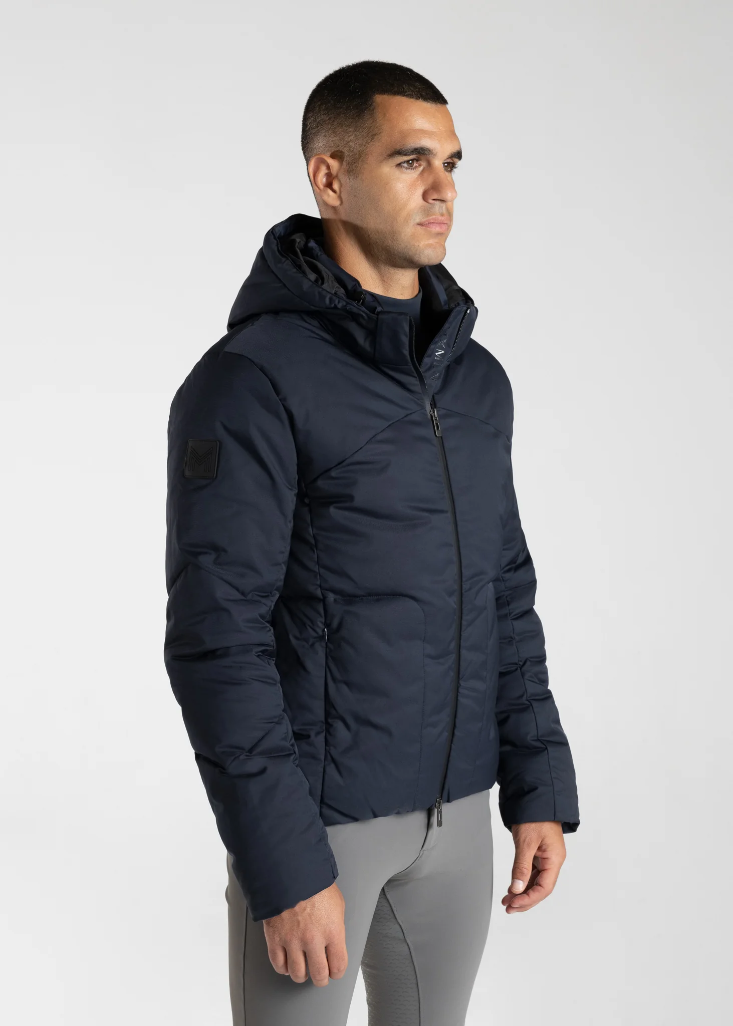 Elan Puffer Jacket (Navy) - Image 5