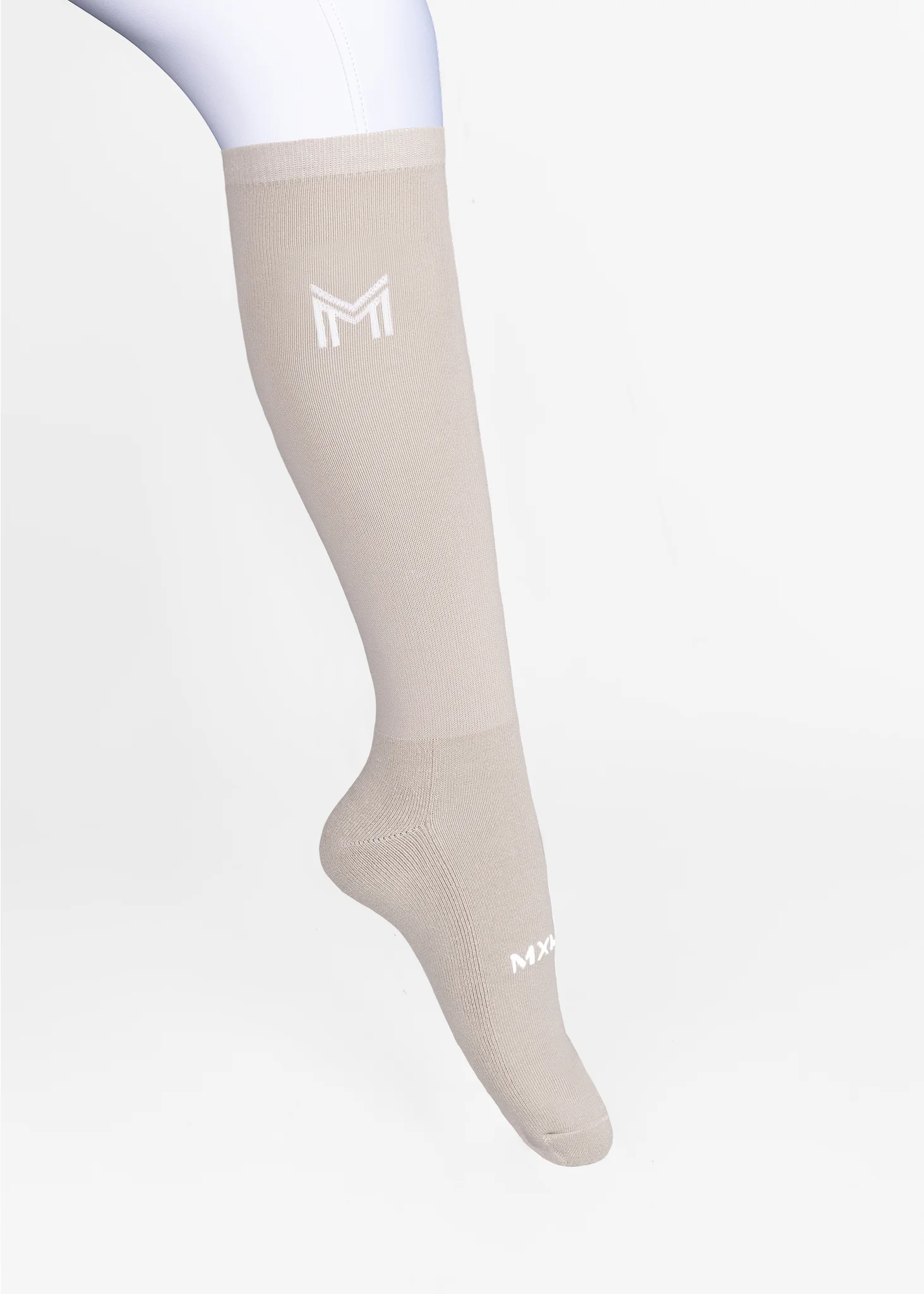 Flag Riding Socks (Beige)