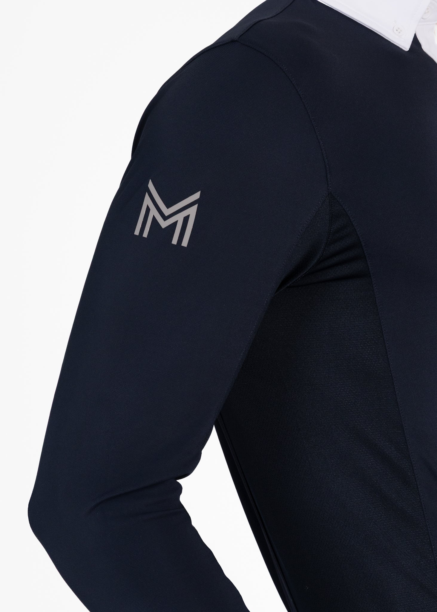 Focus Long Sleeve Competition Shirt (Navy) - Image 7