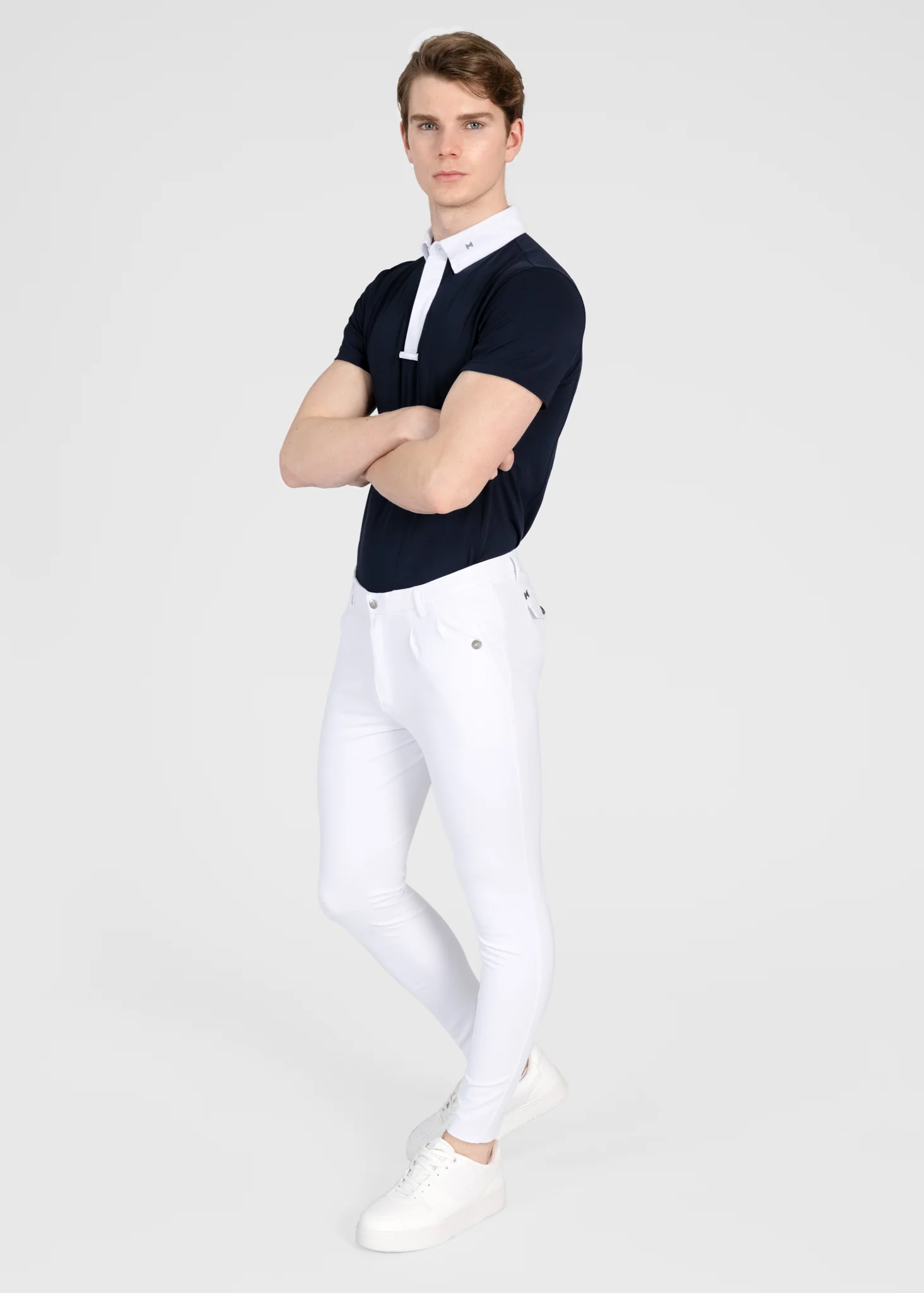 Focus Short Sleeve Competition Shirt (Navy) - Image 6