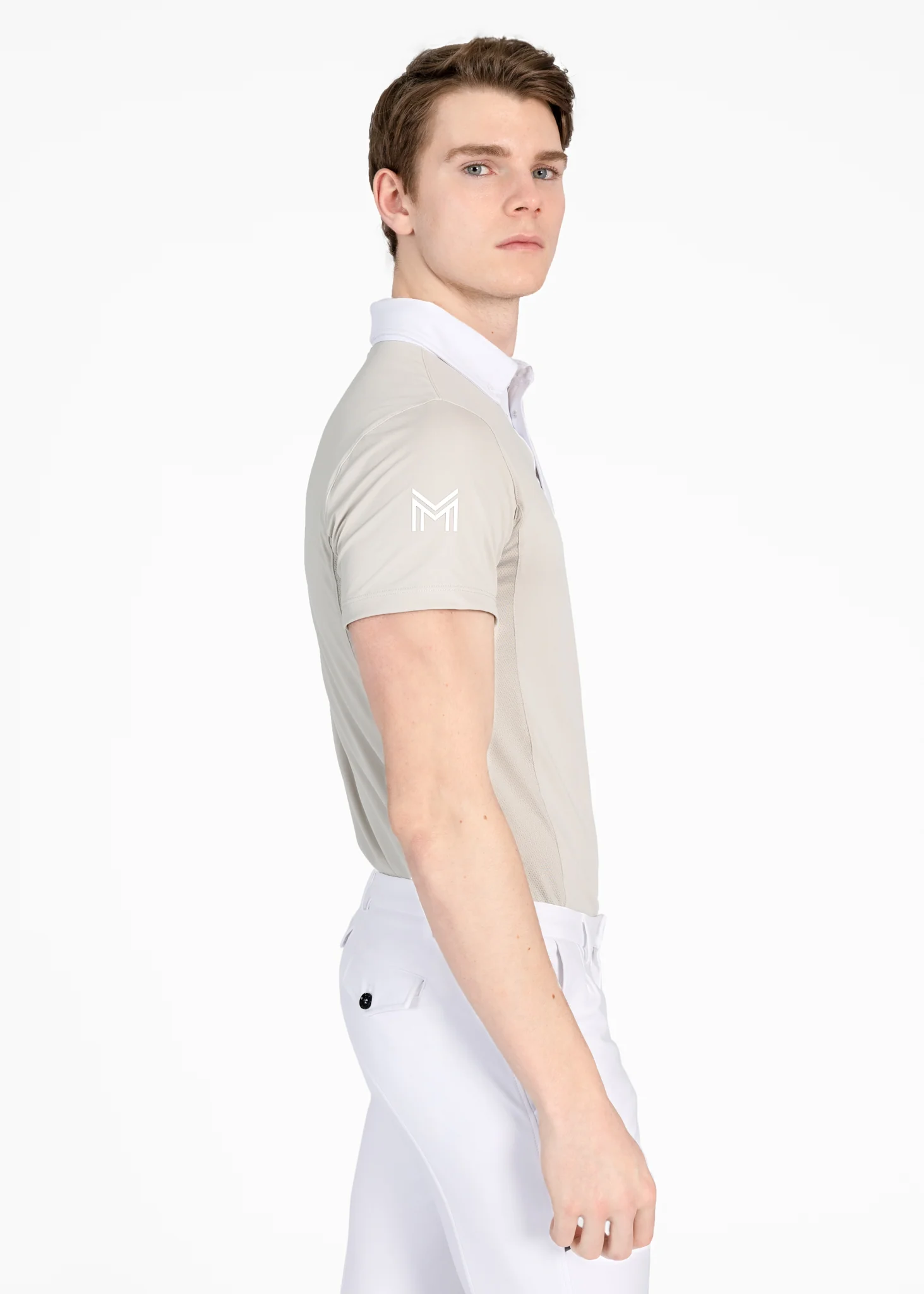 Focus Short Sleeve Competition Shirt (Sand) - Image 4