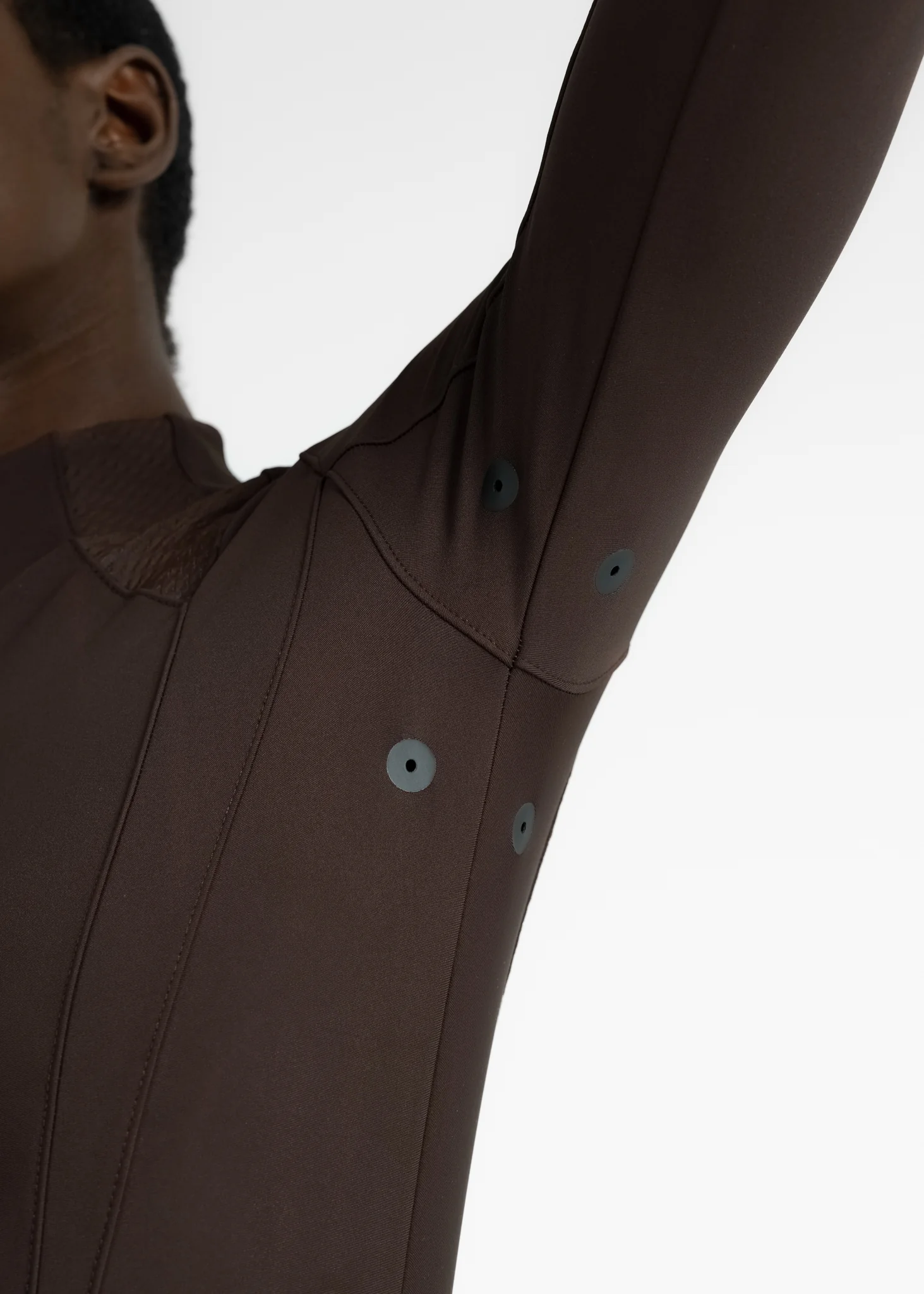 Frame Long Sleeve Base Layer (Chocolate) - Image 11