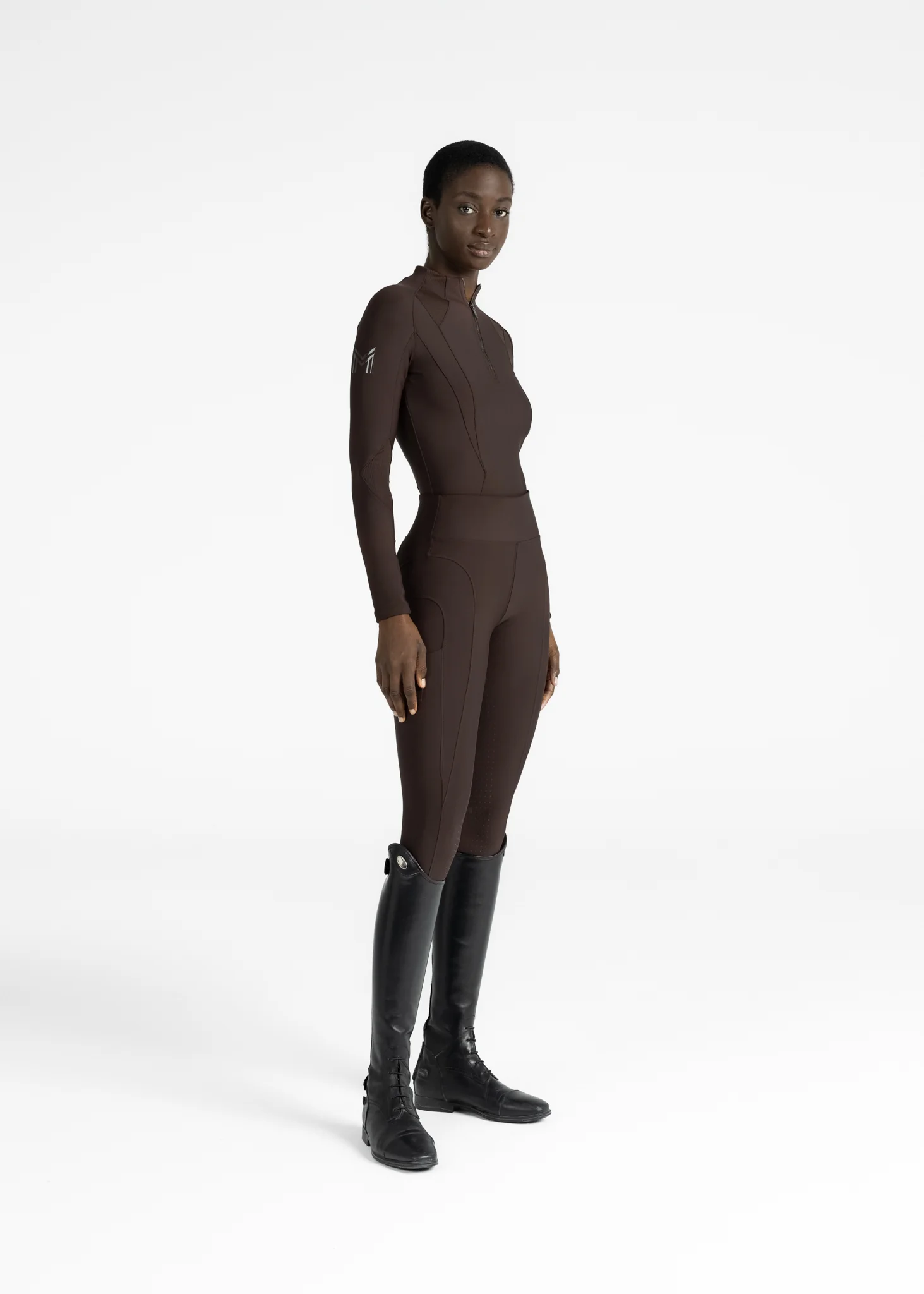 Frame Long Sleeve Base Layer (Chocolate) - Image 14