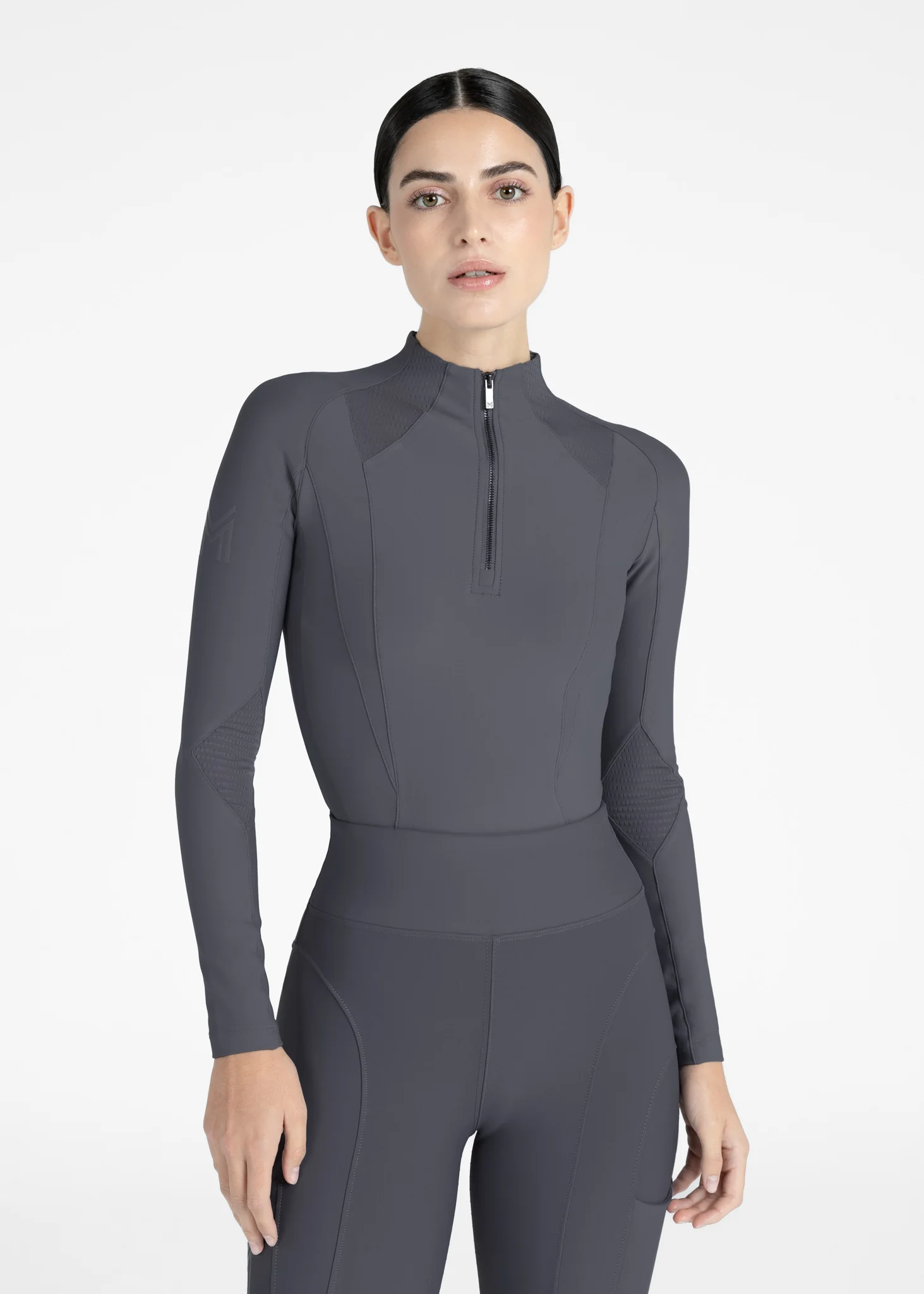 Frame Long Sleeve Base Layer (Graphite) - Image 2