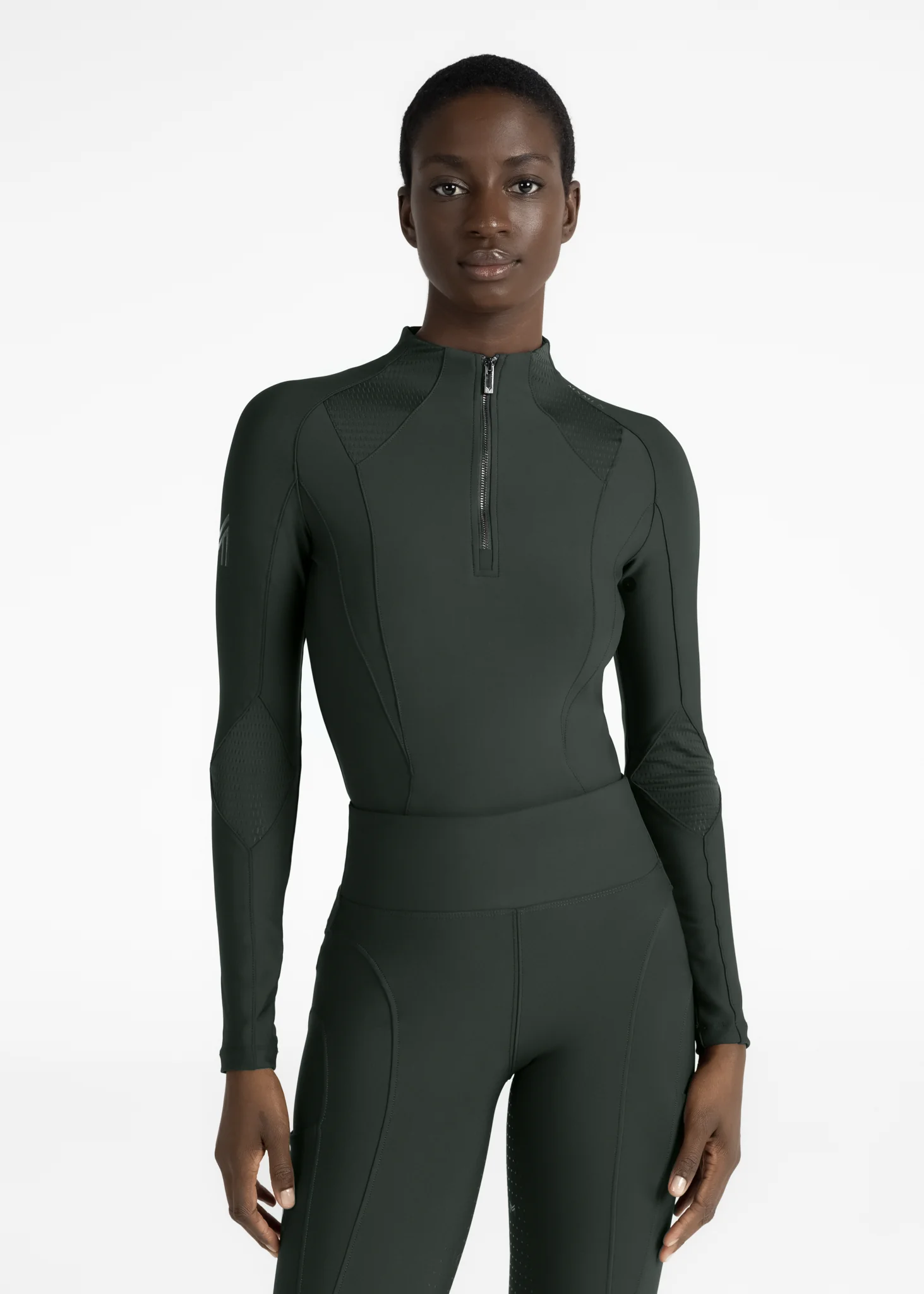 Frame Long Sleeve Base Layer (Hunter Green)