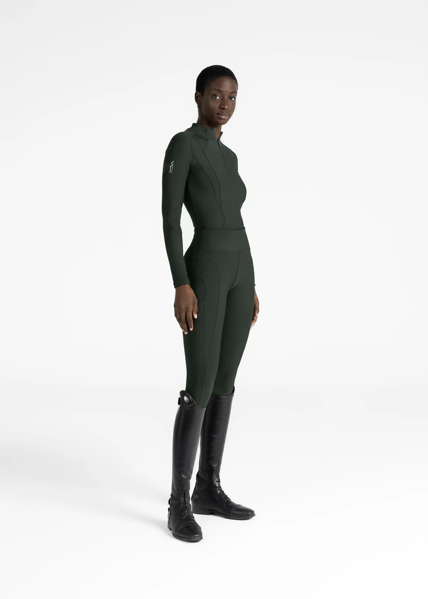 Frame Long Sleeve Base Layer (Hunter Green) - Image 11