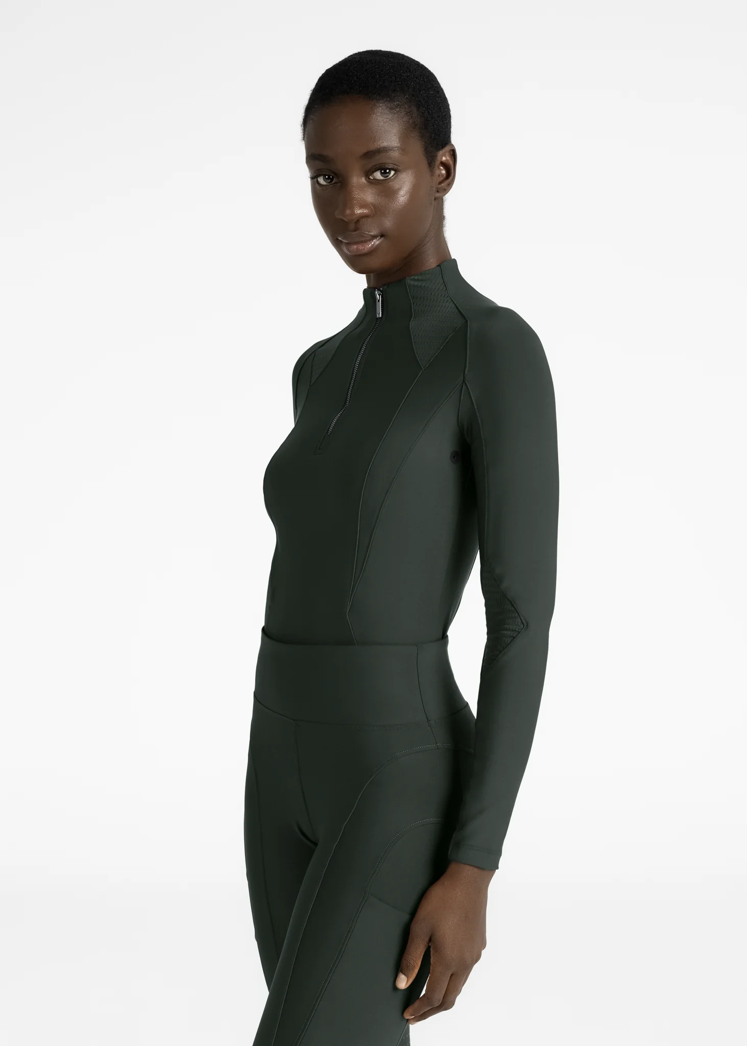 Frame Long Sleeve Base Layer (Hunter Green) - Image 2