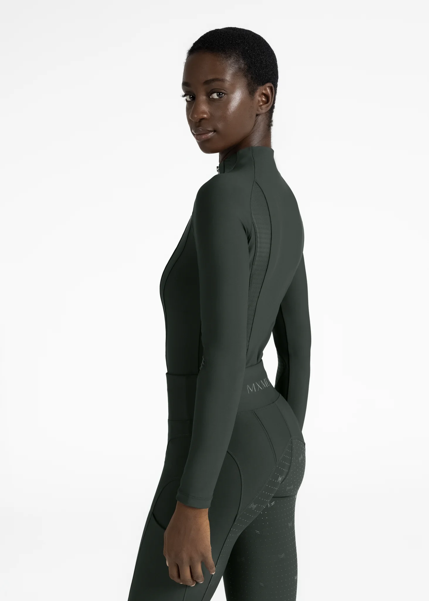 Frame Long Sleeve Base Layer (Hunter Green) - Image 3