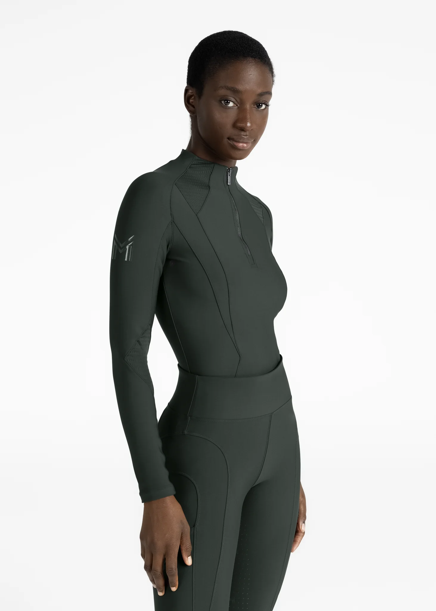 Frame Long Sleeve Base Layer (Hunter Green) - Image 5