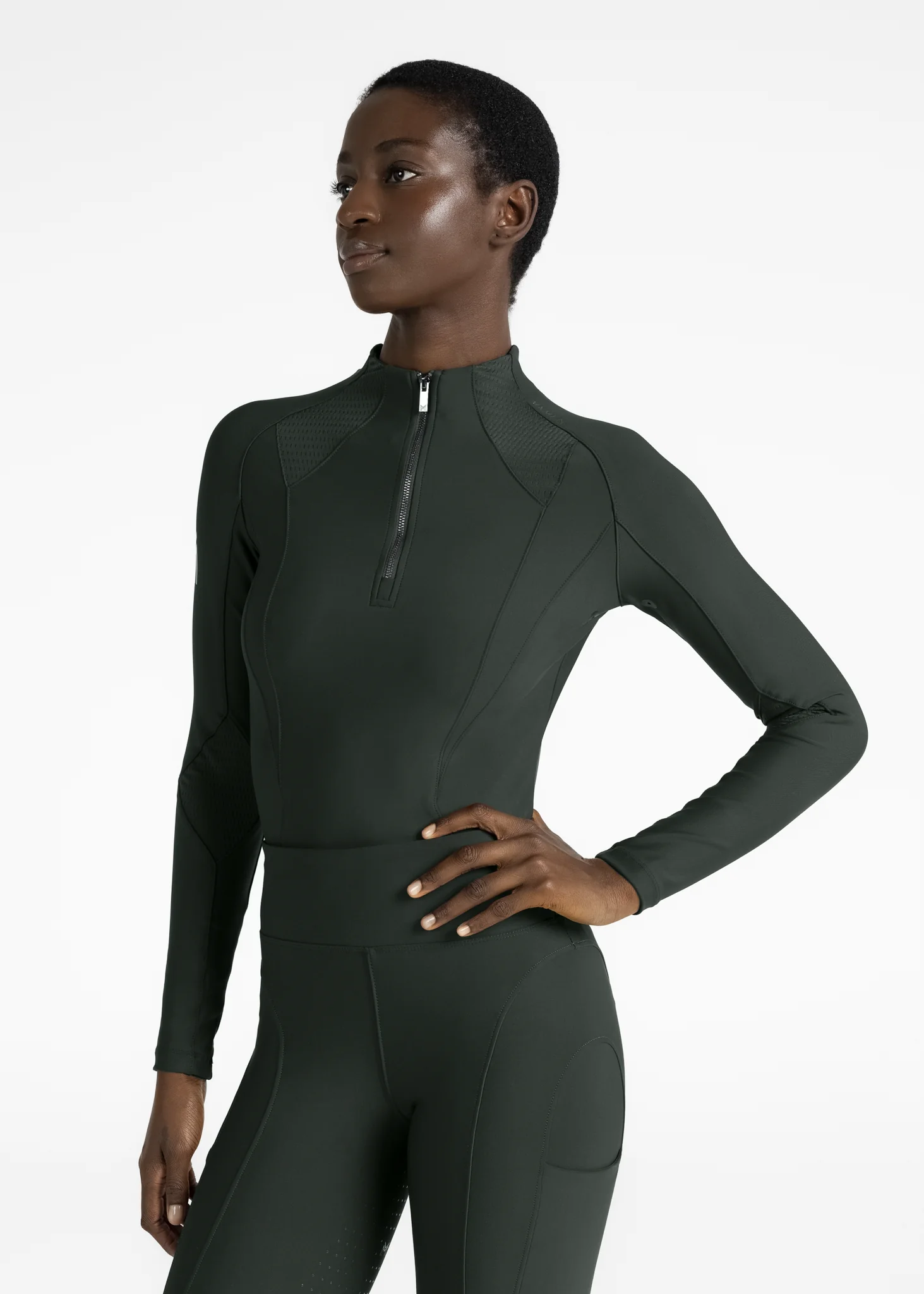 Frame Long Sleeve Base Layer (Hunter Green) - Image 6