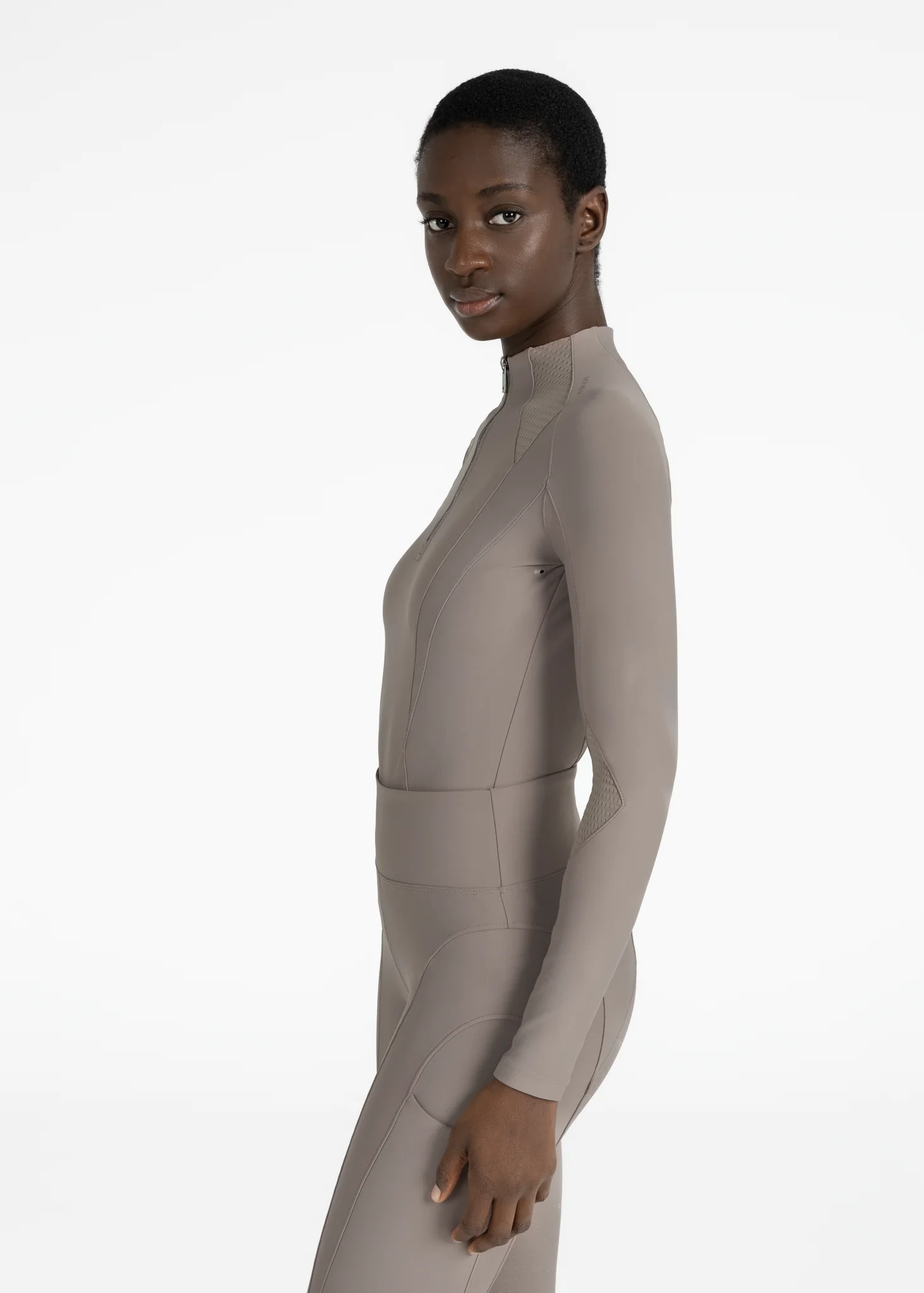 Frame Long Sleeve Base Layer (Taupe) - Image 2