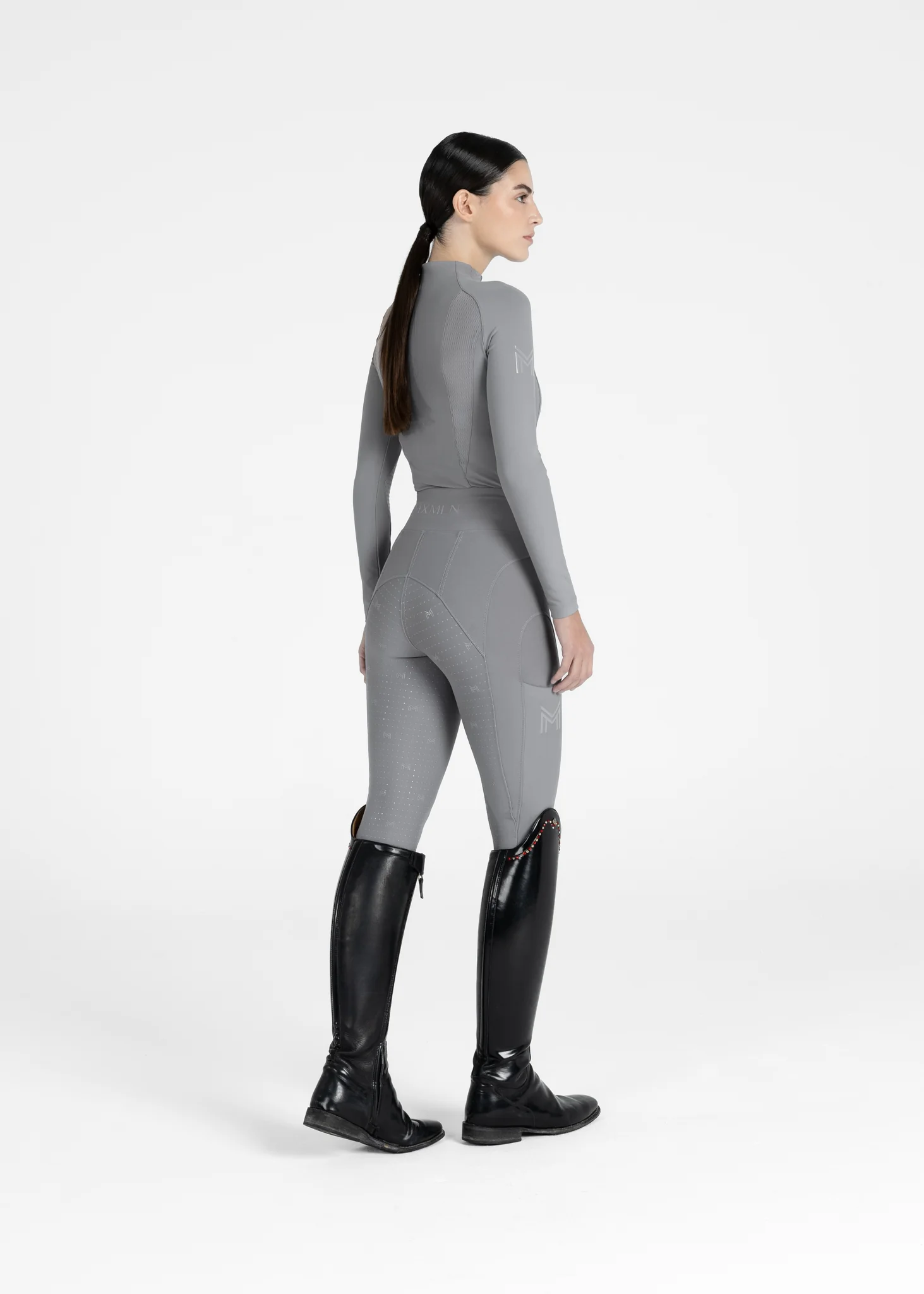 Frame Long Sleeve Base Layer (Titanium) - Image 10