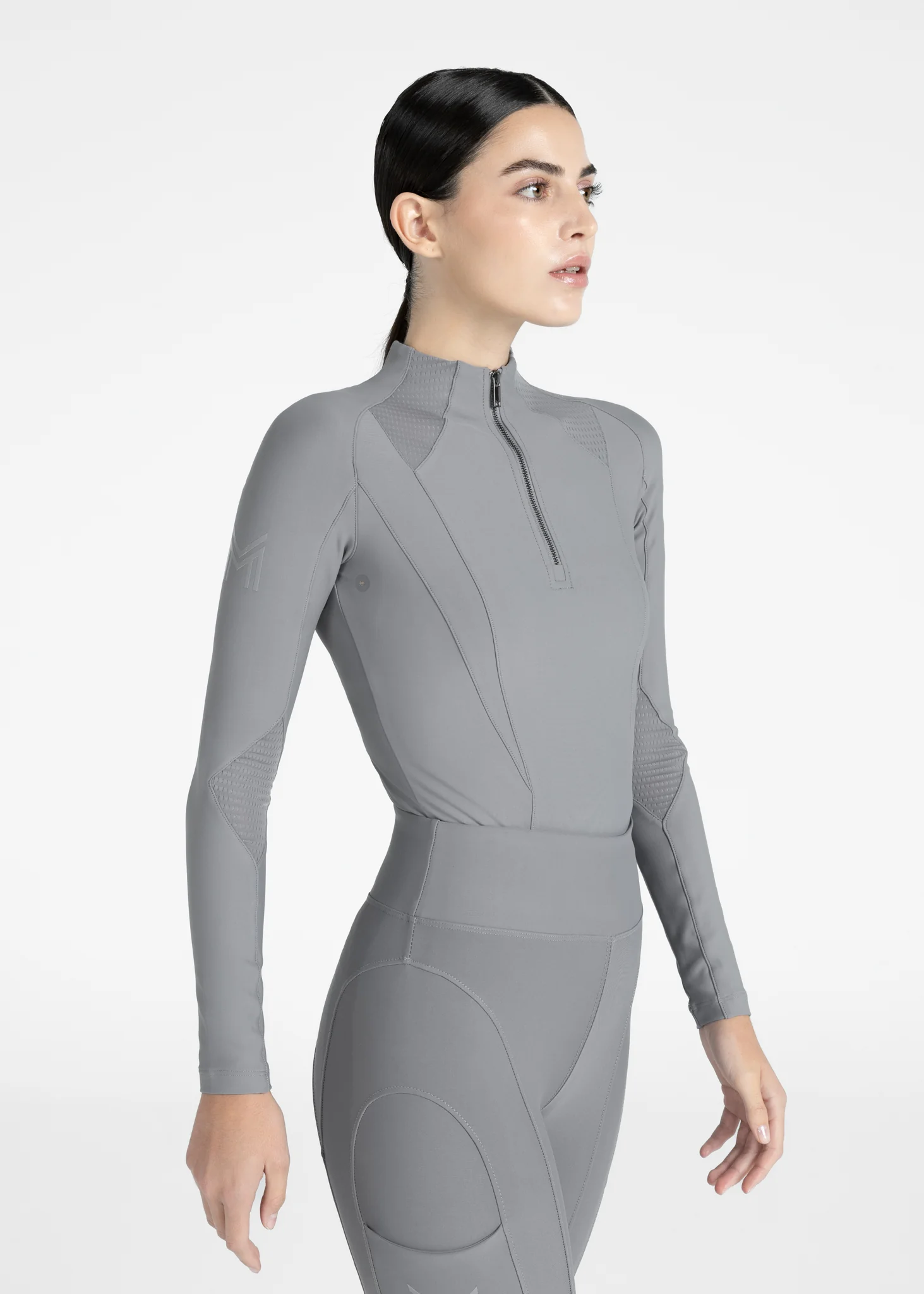 Frame Long Sleeve Base Layer (Titanium) - Image 3