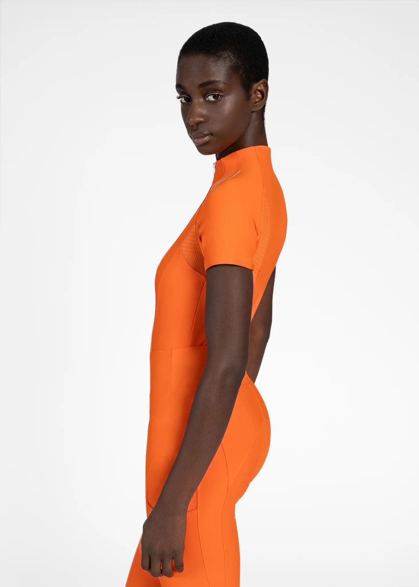 Frame Short Sleeve Base Layer (Tangerine) - Image 2