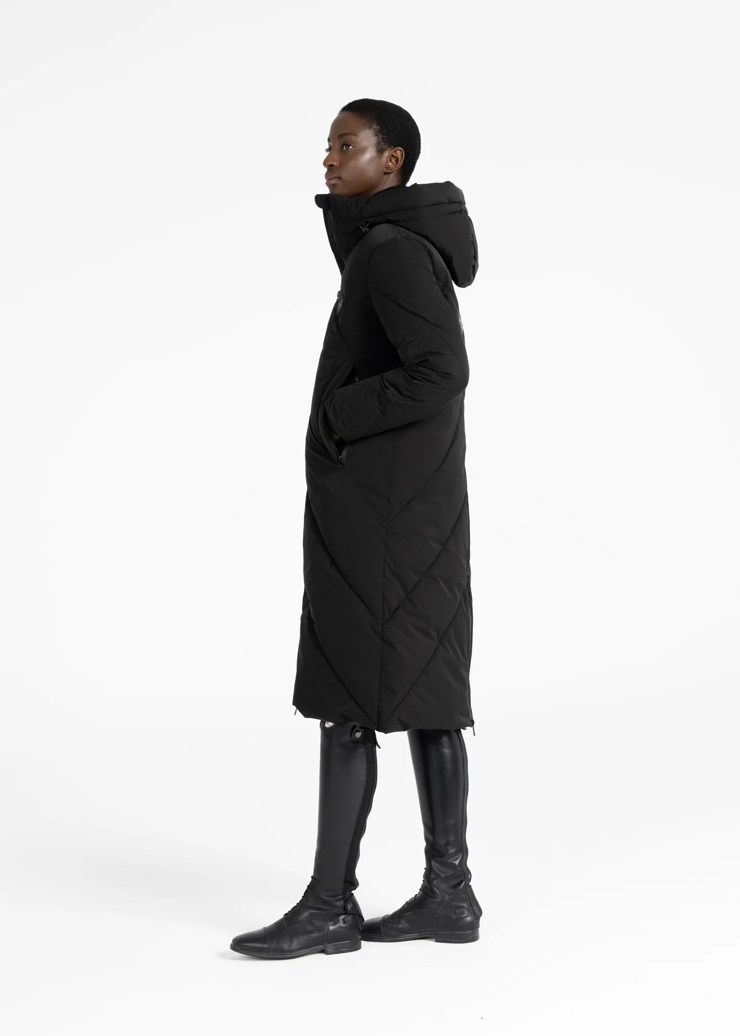 Global Puffer Jacket (Black) - Image 19