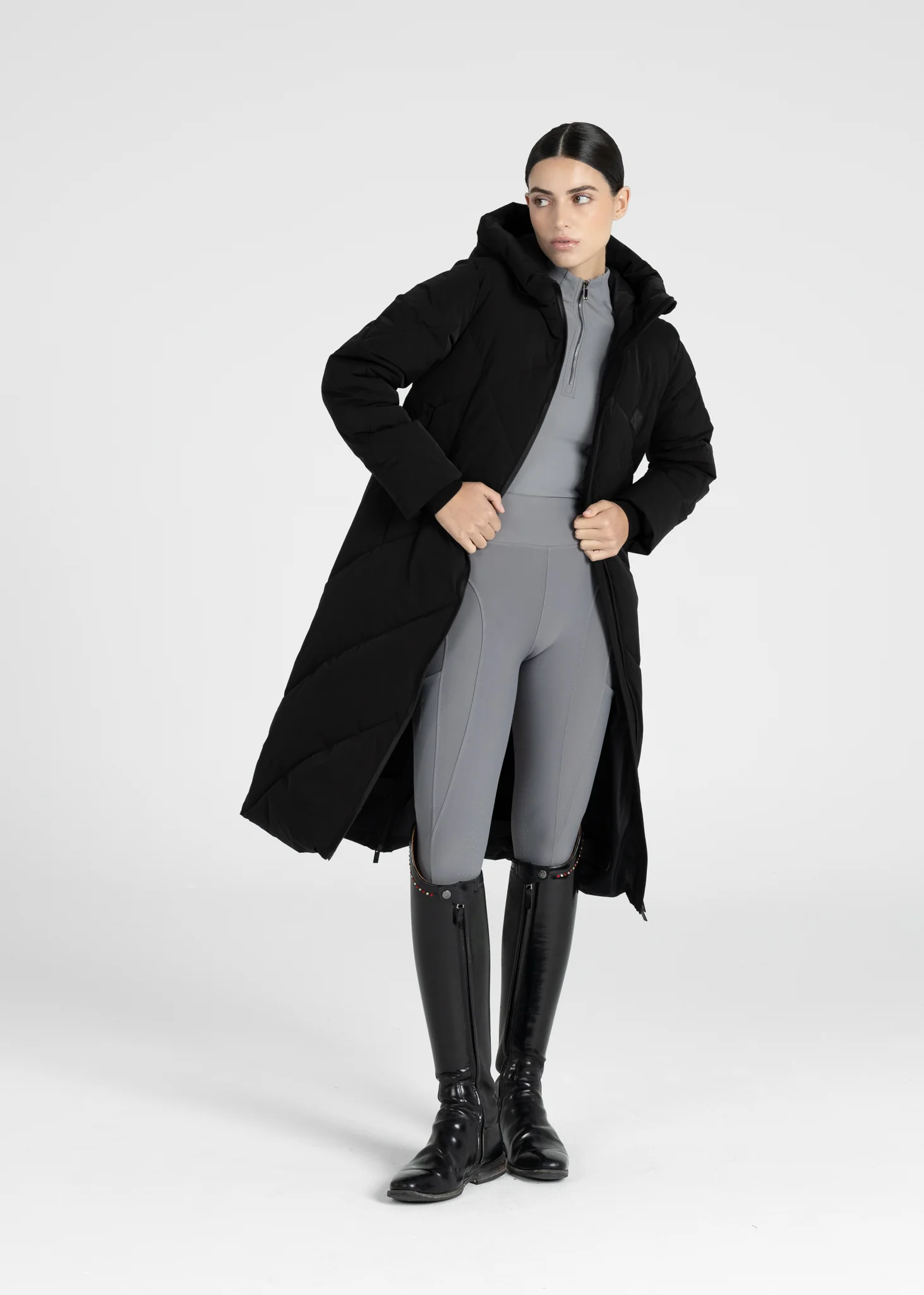 Global Puffer Jacket (Black) - Image 7