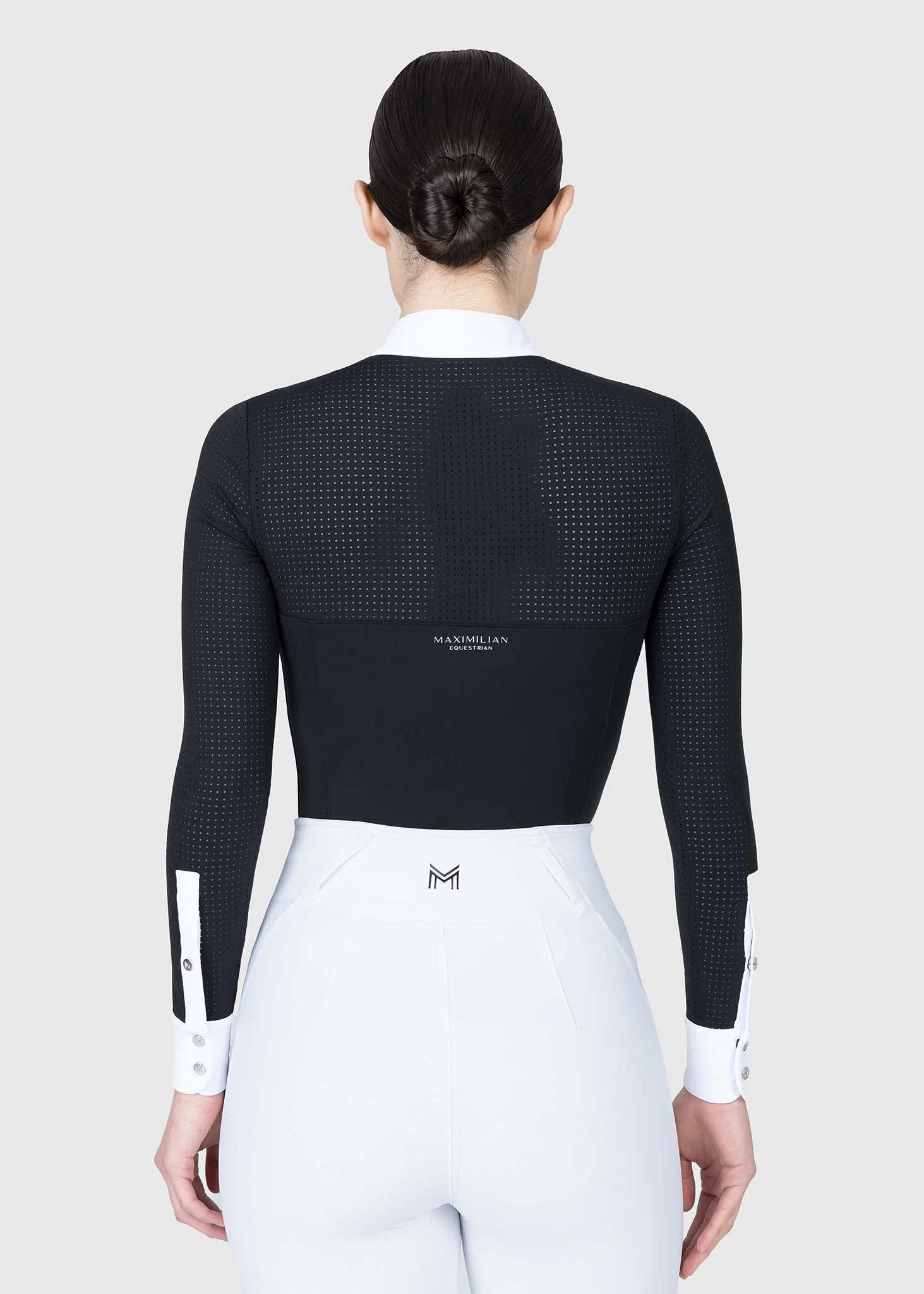 Grace Long Sleeve Show Shirt (Black) - Image 4