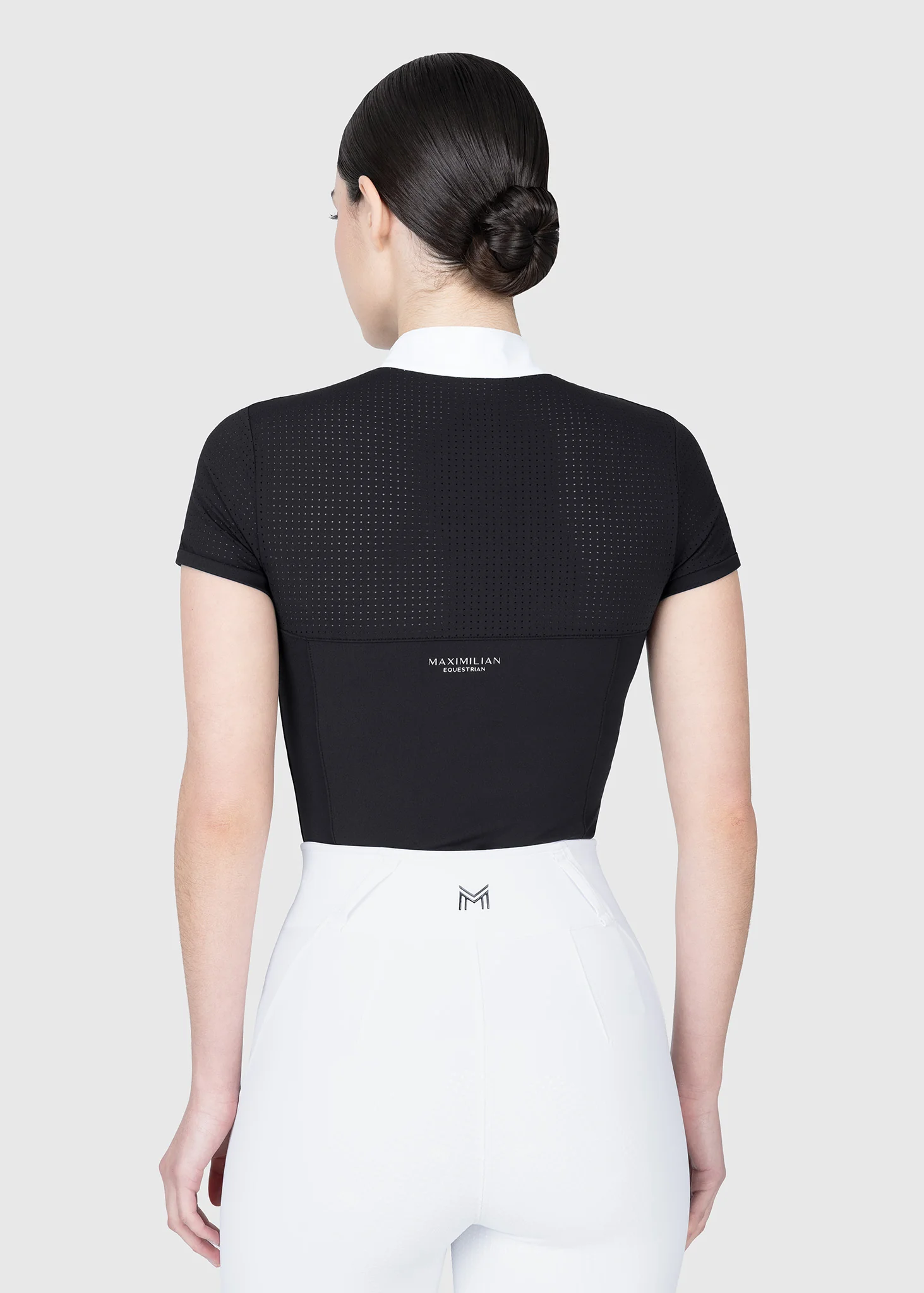 Grace Short Sleeve Show Shirt (Black) - Image 4