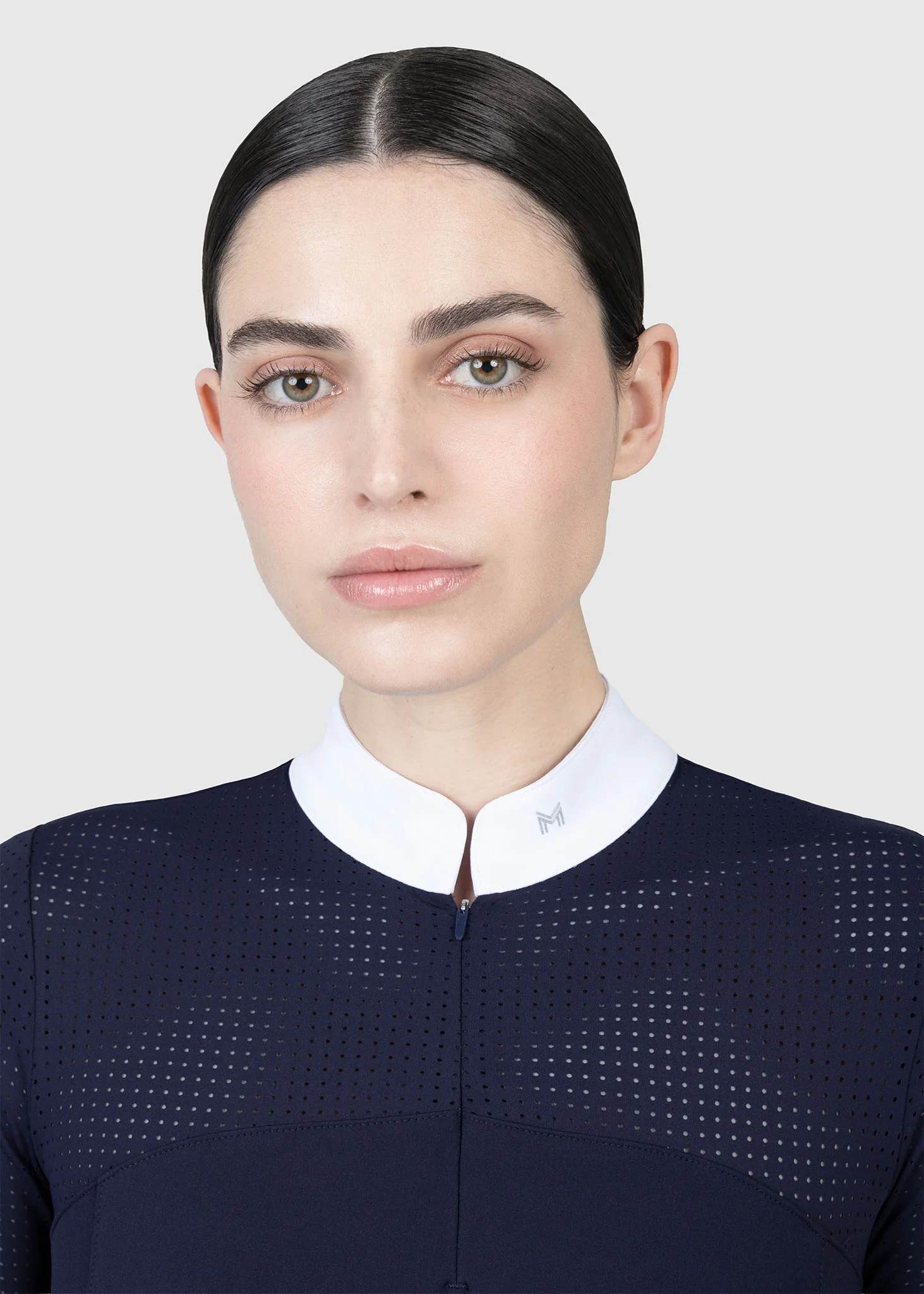 Grace Long Sleeve Show Shirt (Navy) - Image 9