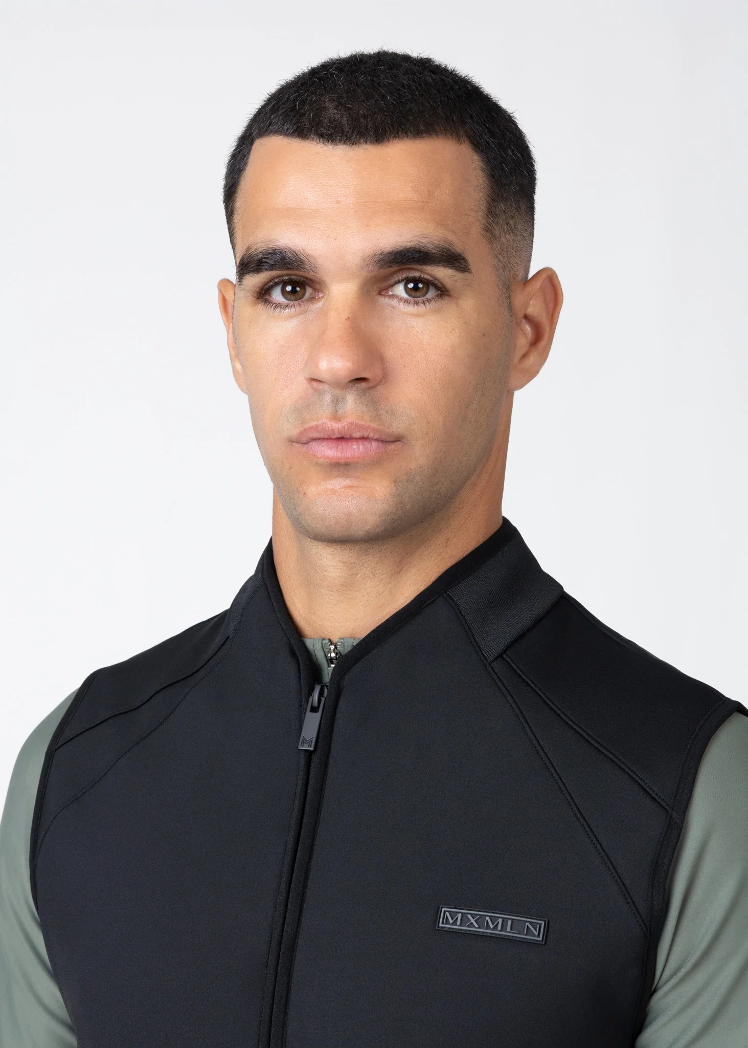 Grid Technical Vest (Black) - Image 5