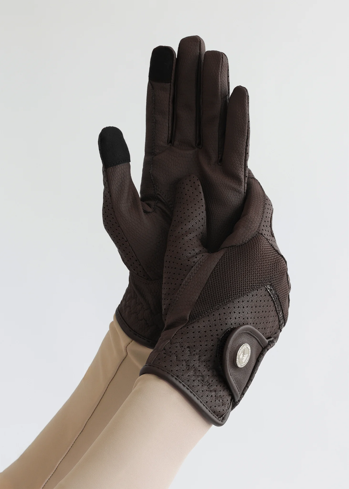 Max Riding Gloves (Chocolate) - Image 2