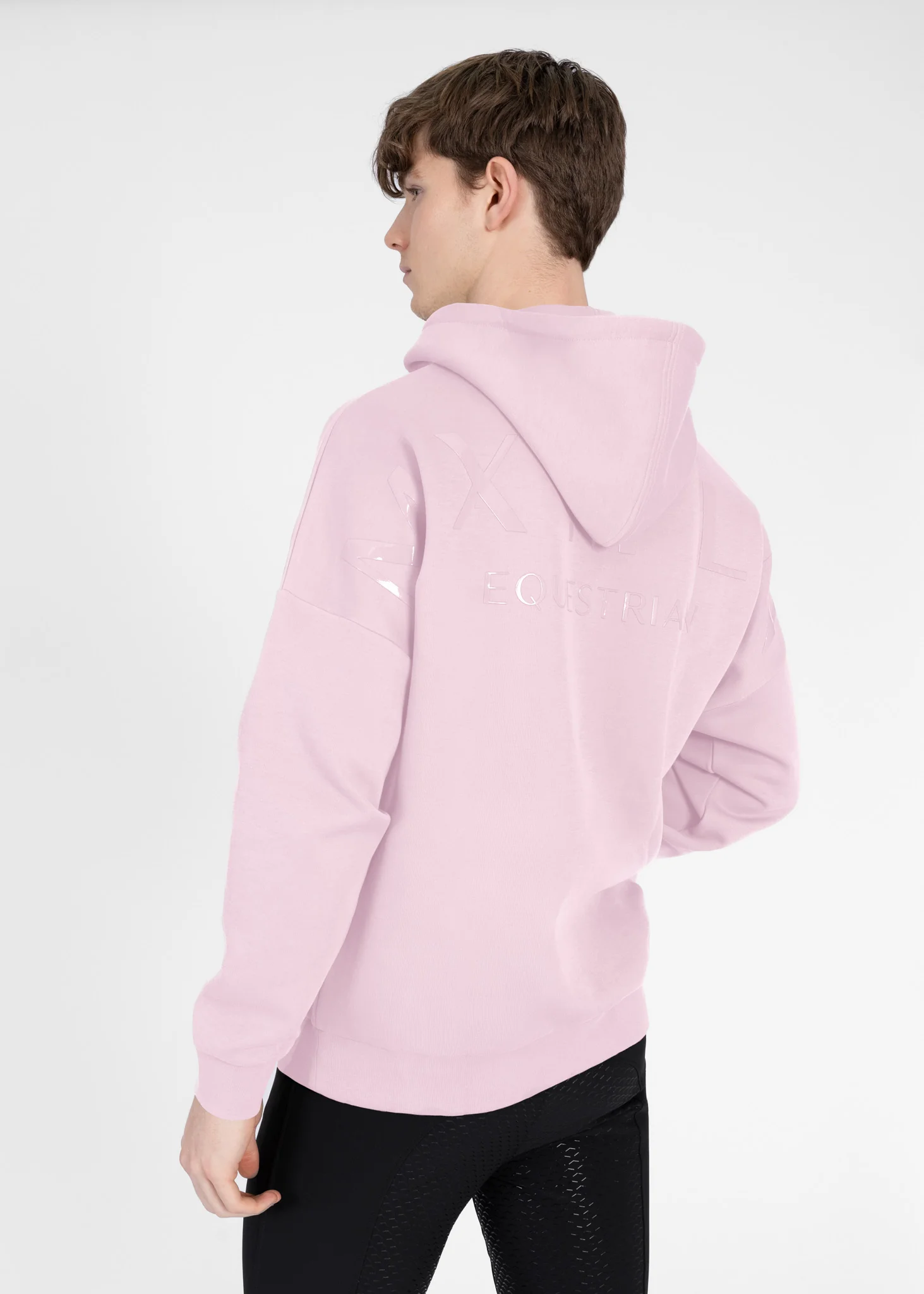 Men Icon Oversized Hoodie (Pink) - Image 3