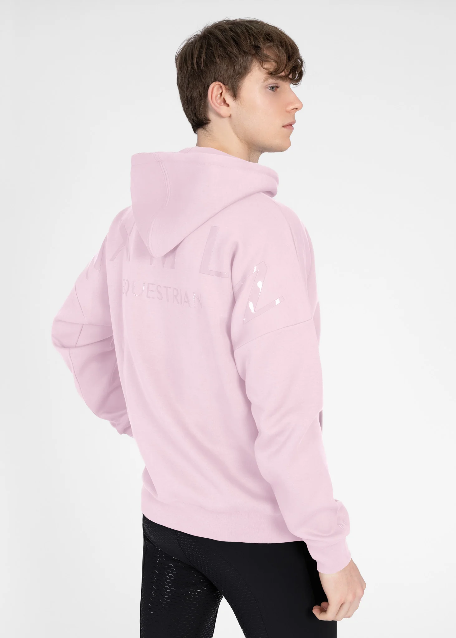 Men Icon Oversized Hoodie (Pink) - Image 5