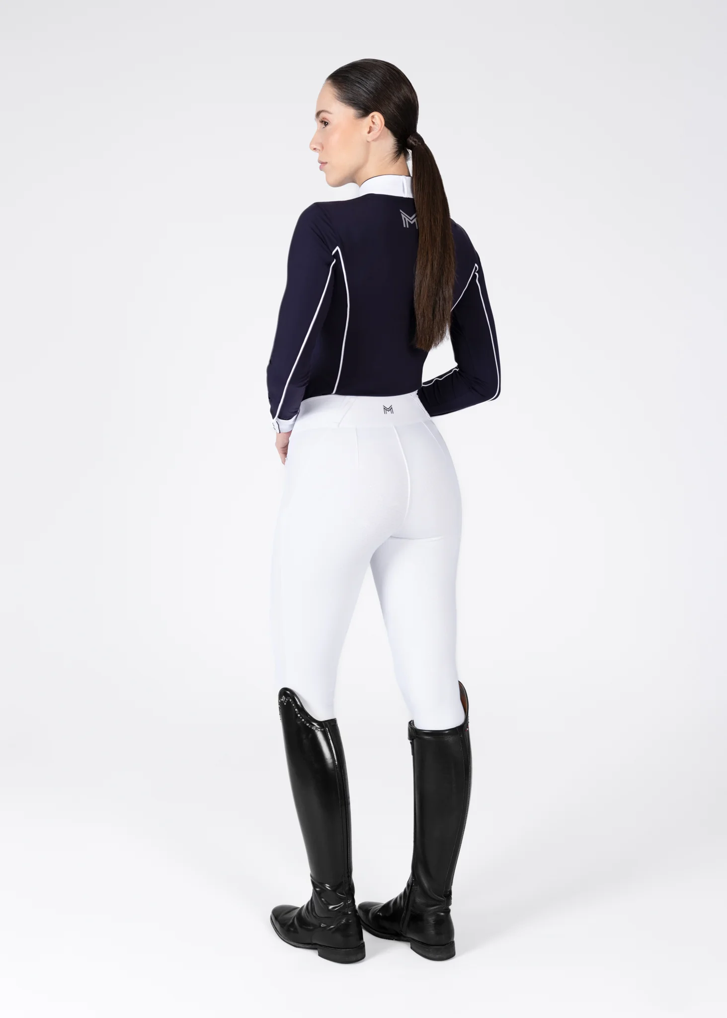 Nova Long Sleeve Show Shirt (Navy) - Image 6