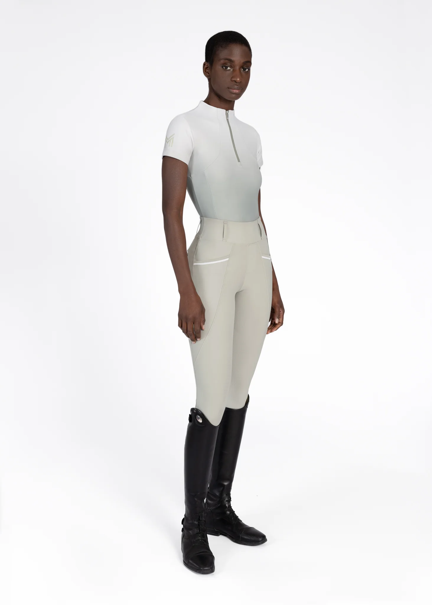 Ombré Short Sleeve Base Layer (Laurel/Glacier) - Image 6