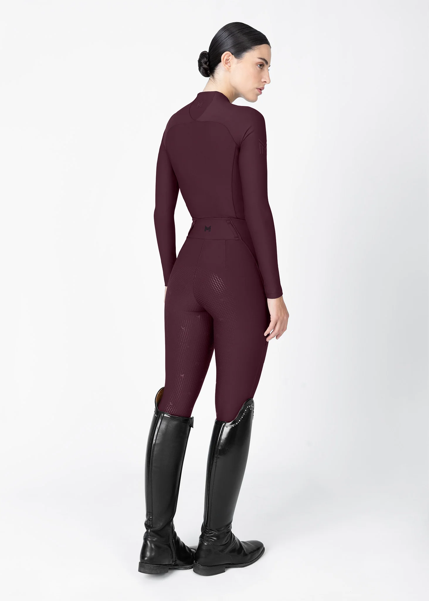 Origin Long Sleeve Base Layer (Burgundy) - Image 11