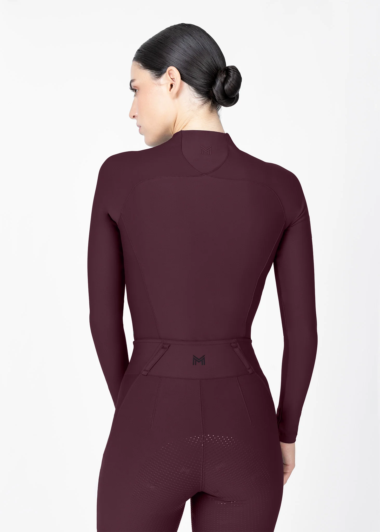 Origin Long Sleeve Base Layer (Burgundy) - Image 4