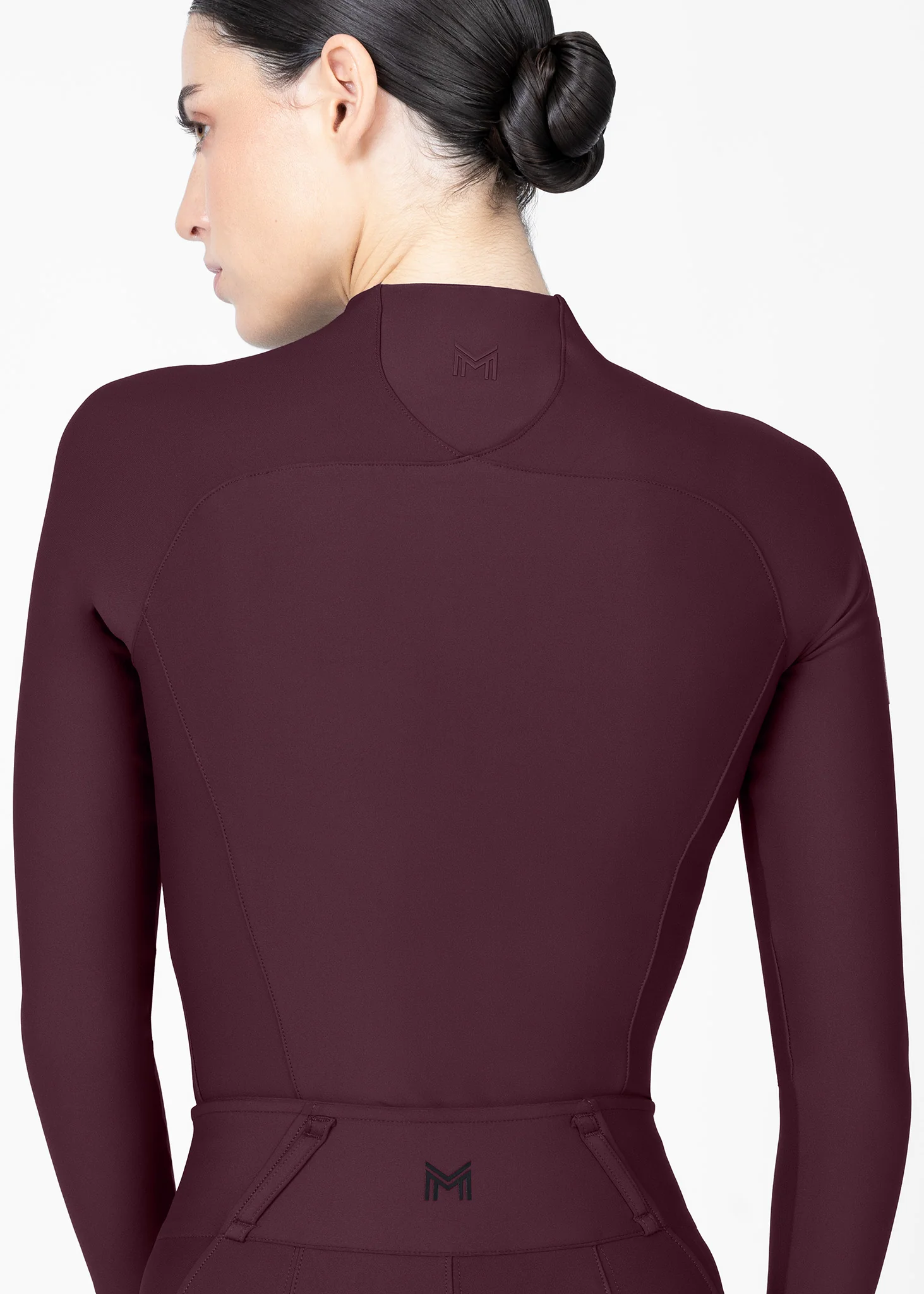 Origin Long Sleeve Base Layer (Burgundy) - Image 8