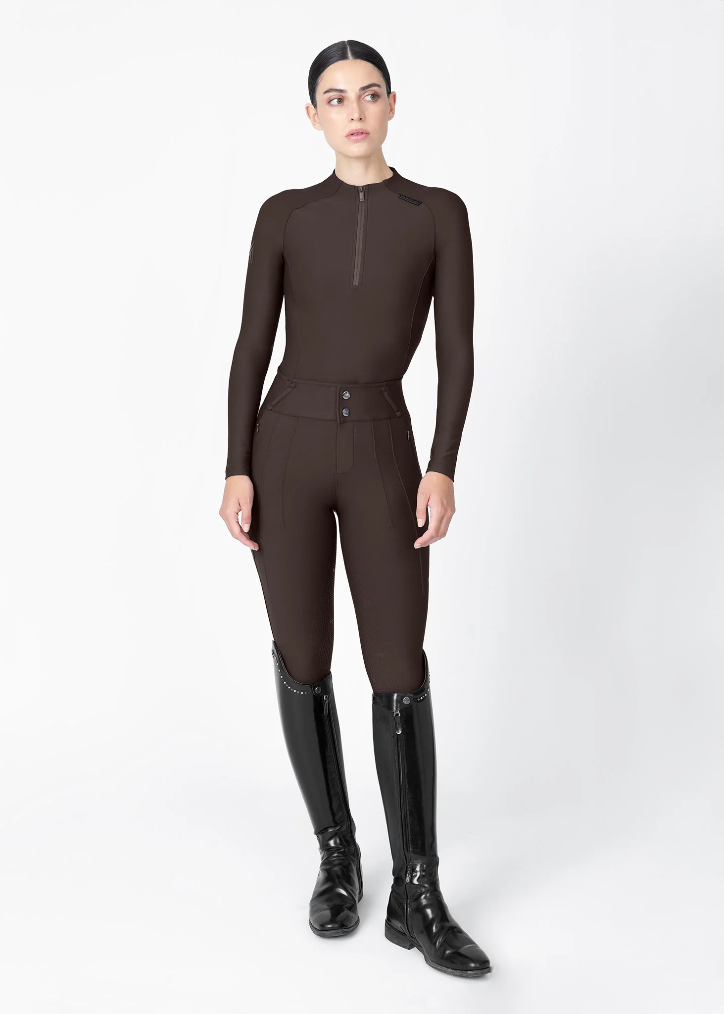 Origin Long Sleeve Base Layer (Chocolate) - Image 11