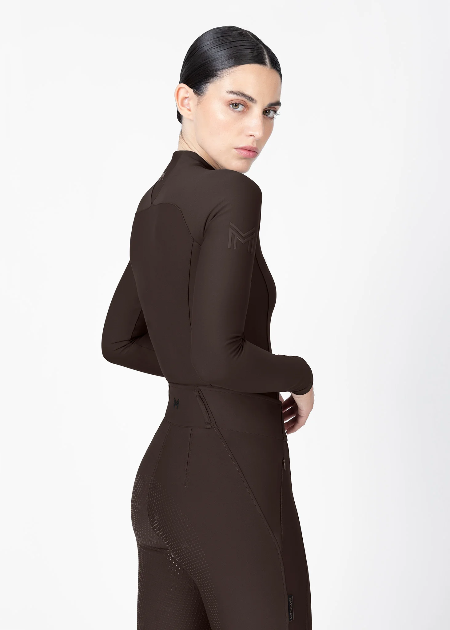 Origin Long Sleeve Base Layer (Chocolate) - Image 4
