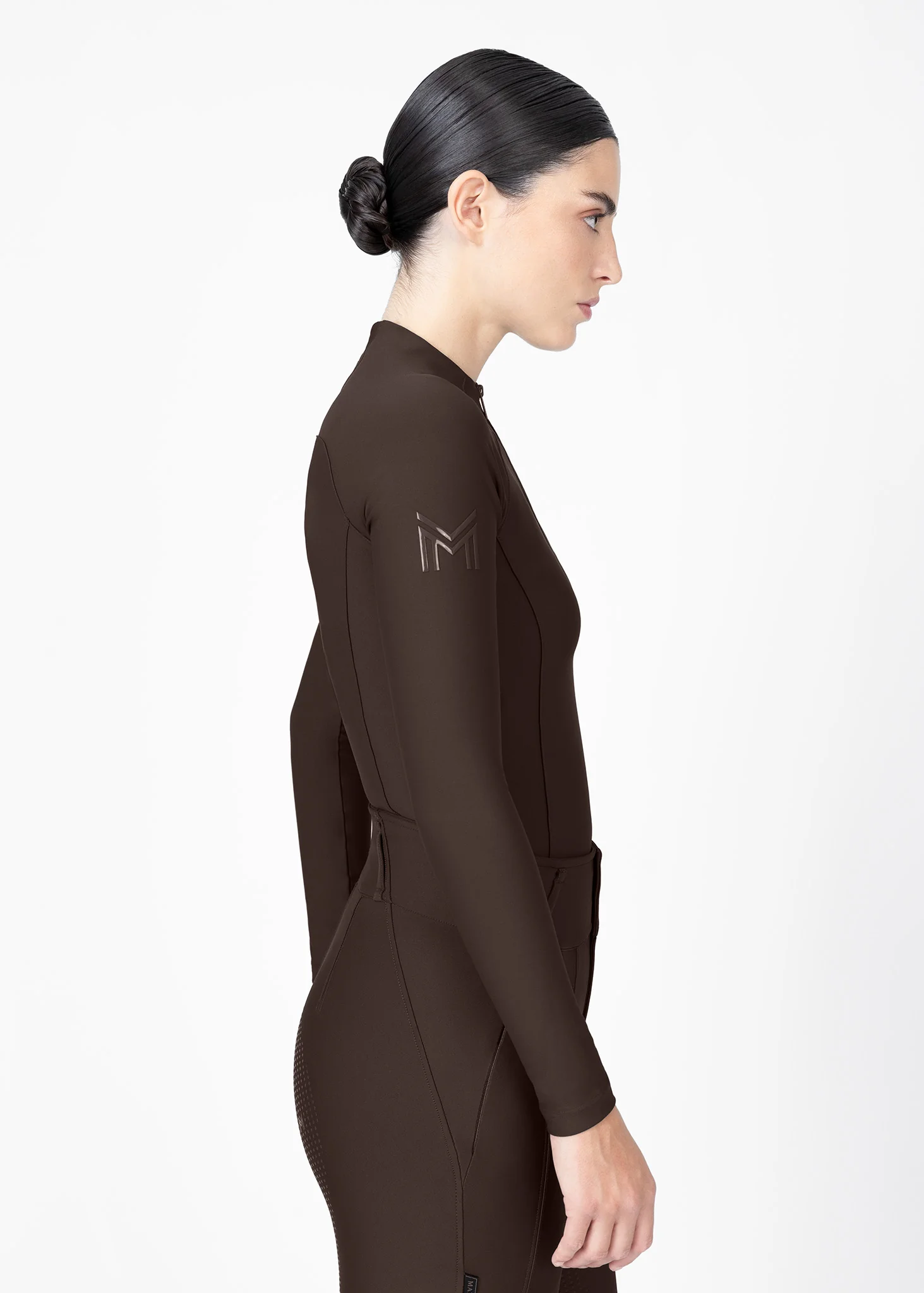 Origin Long Sleeve Base Layer (Chocolate) - Image 5